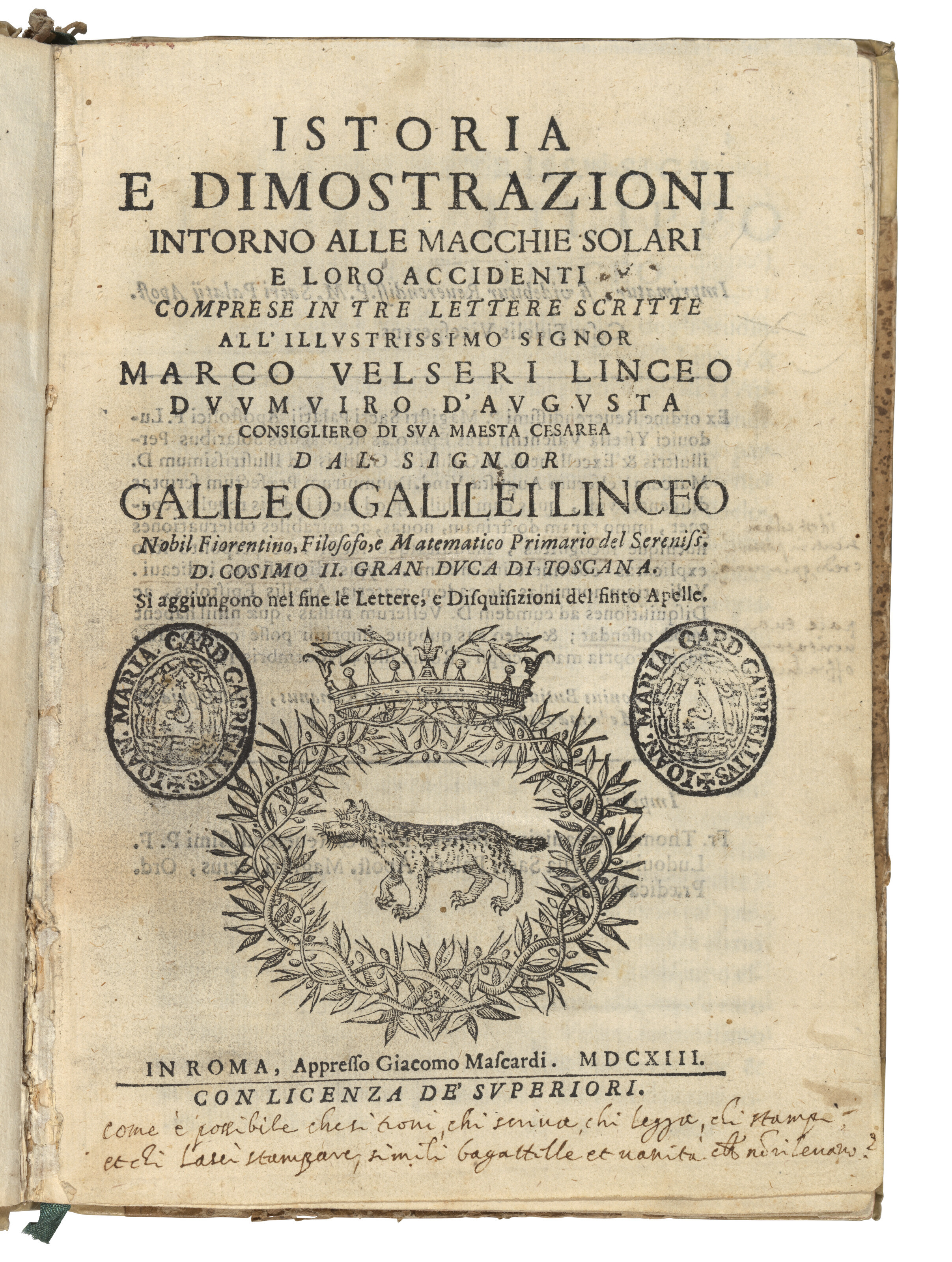 GALILEI, Galileo (1564-1642)