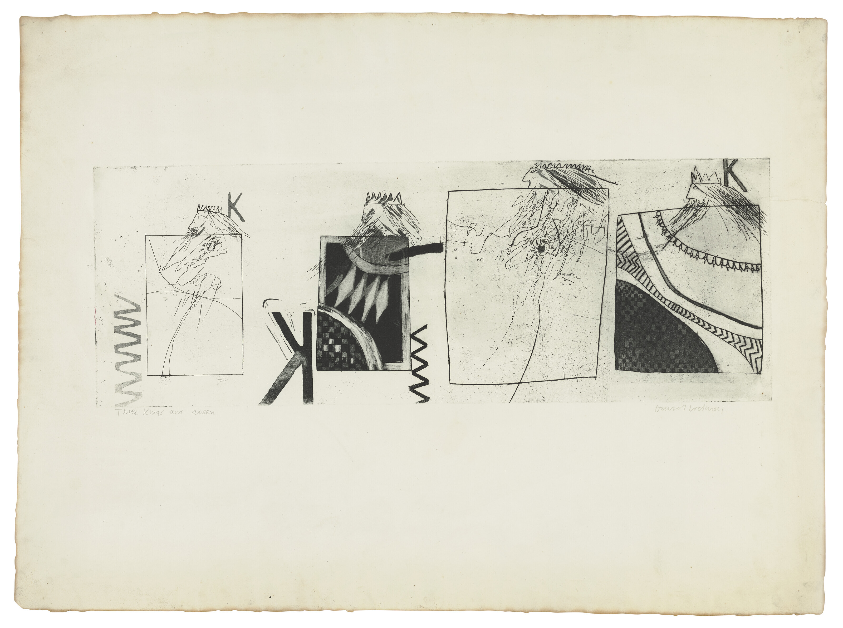 DAVID HOCKNEY (b. 1937), Amaryllis in a Vase, from: Moving