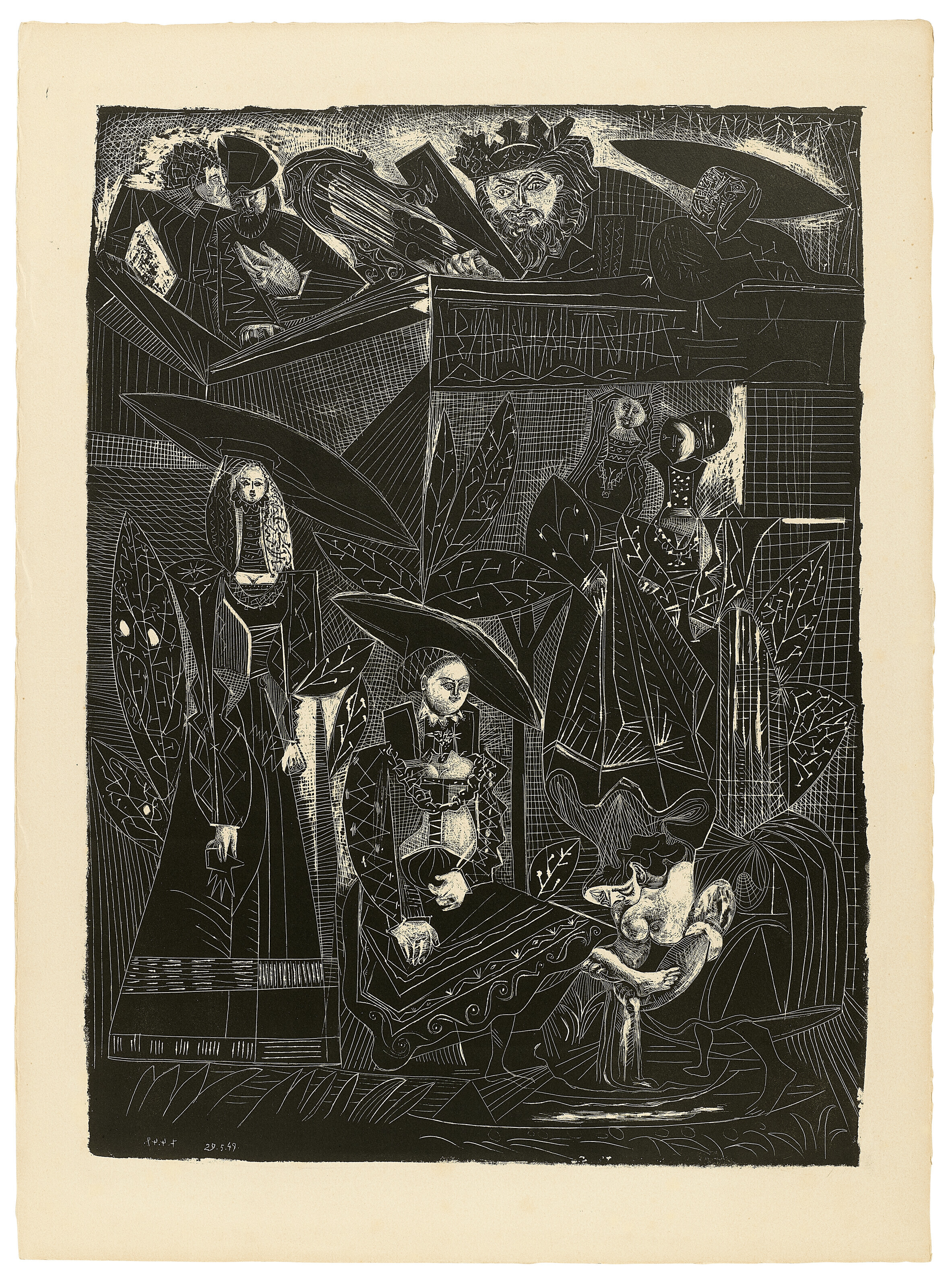 Catalog image of David et Bethsabée (d'après Cranach)