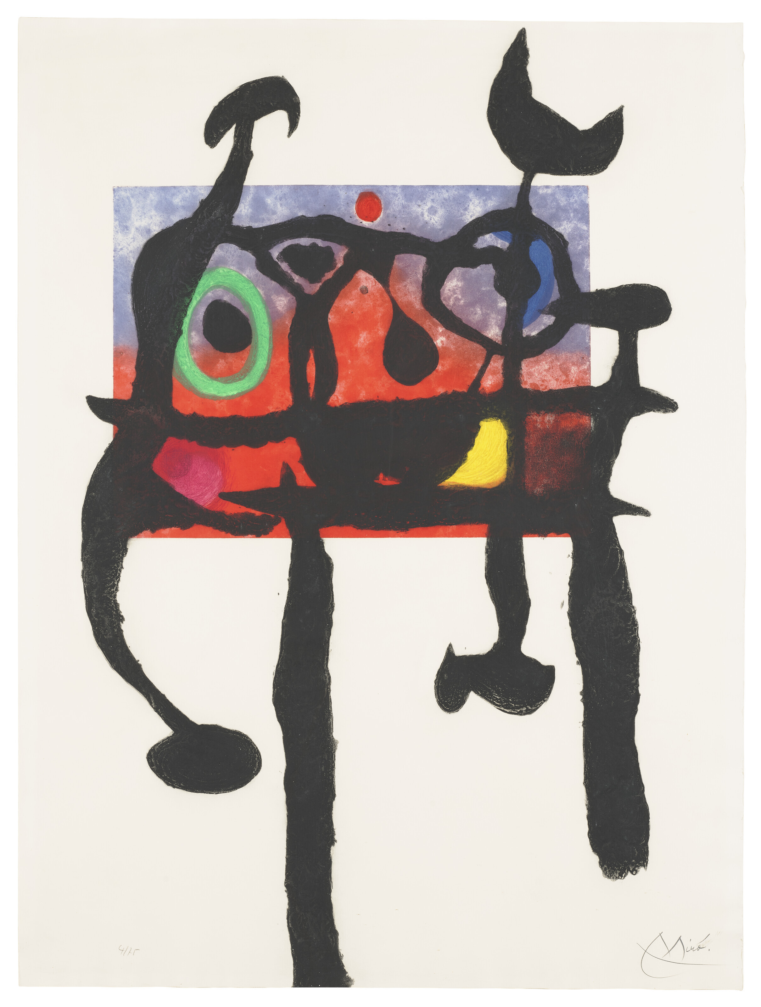 JOAN MIRÓ (1893-1983), Le Samouraï | Christie's