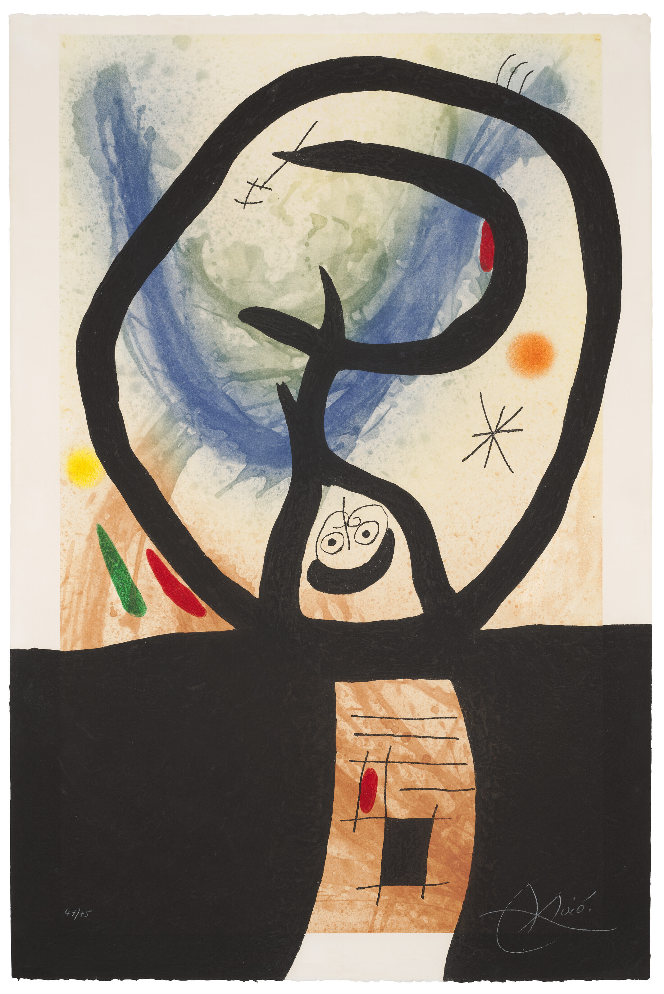 JOAN MIRÓ (1893-1983), Le Samouraï | Christie's