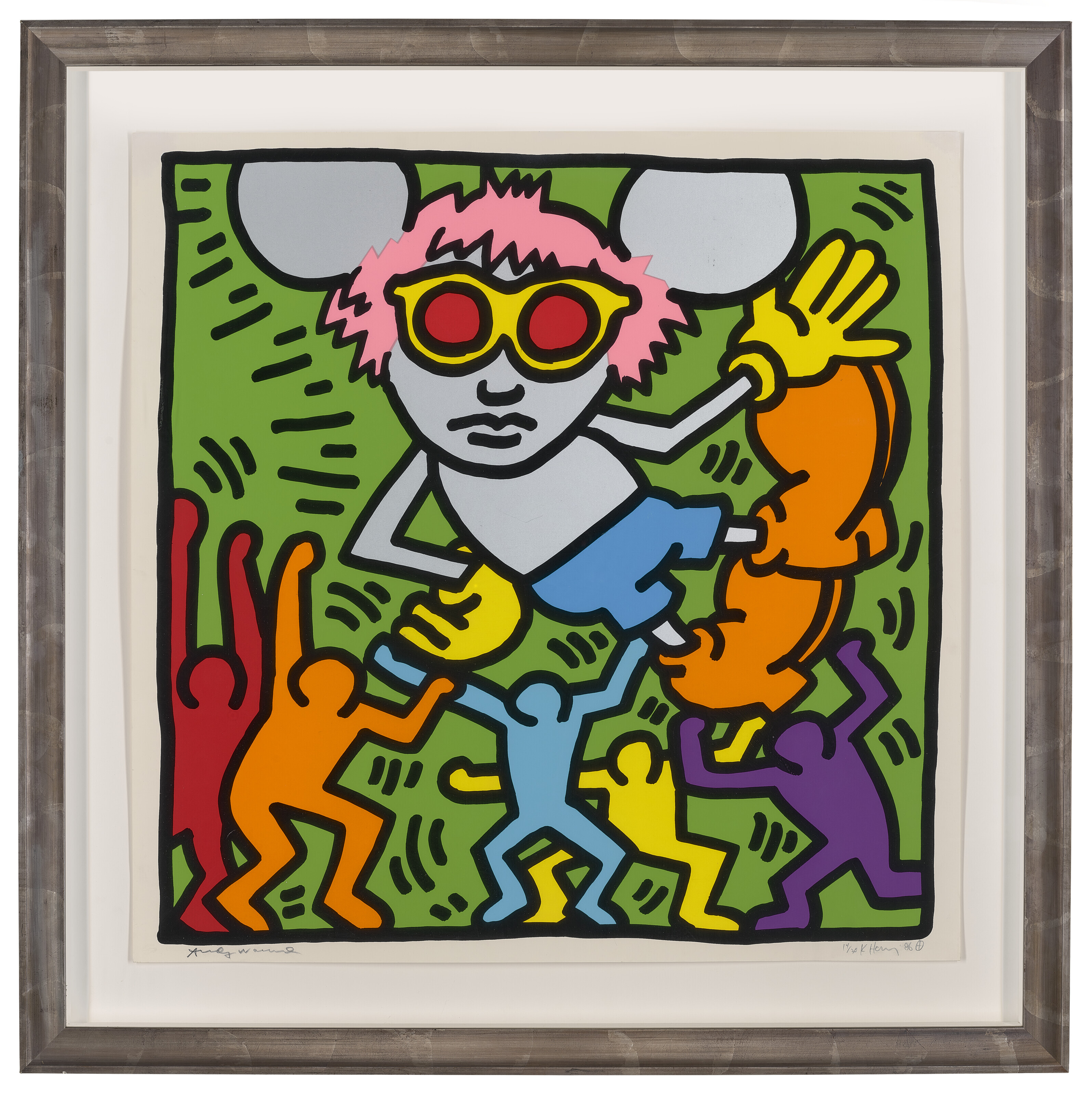 KEITH HARING (1958-1990), Andy Mouse | Christie's