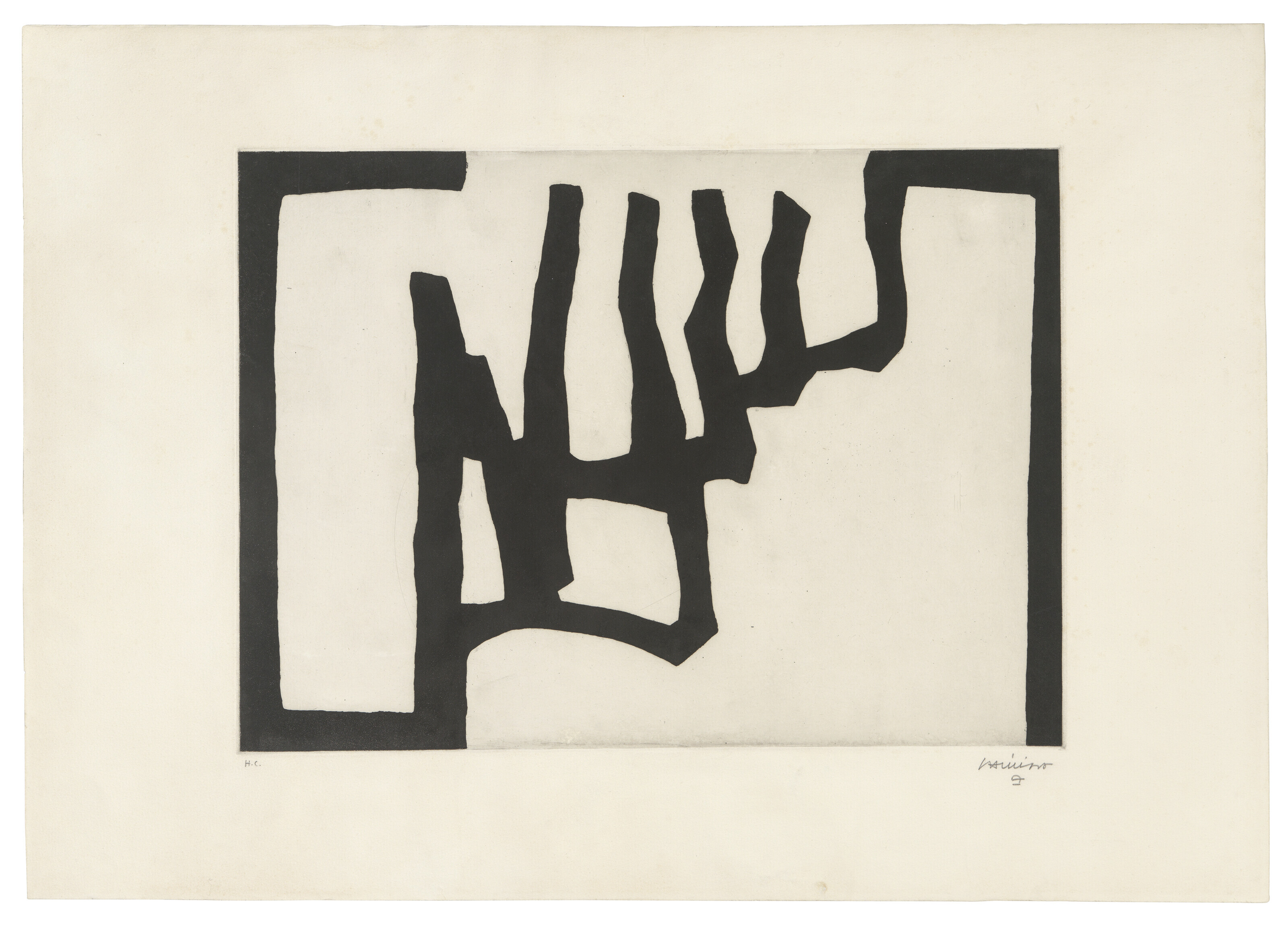 EDUARDO CHILLIDA (1924-2002), Aldikatu III | Christie's