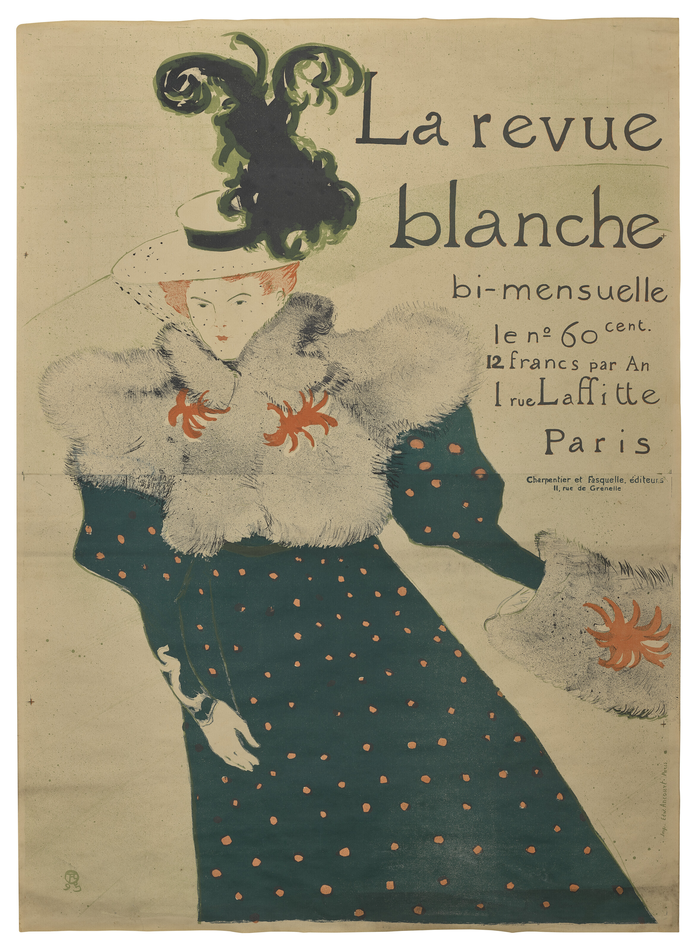 HENRI DE TOULOUSE-LAUTREC (1864-1901), La Revue Blanche