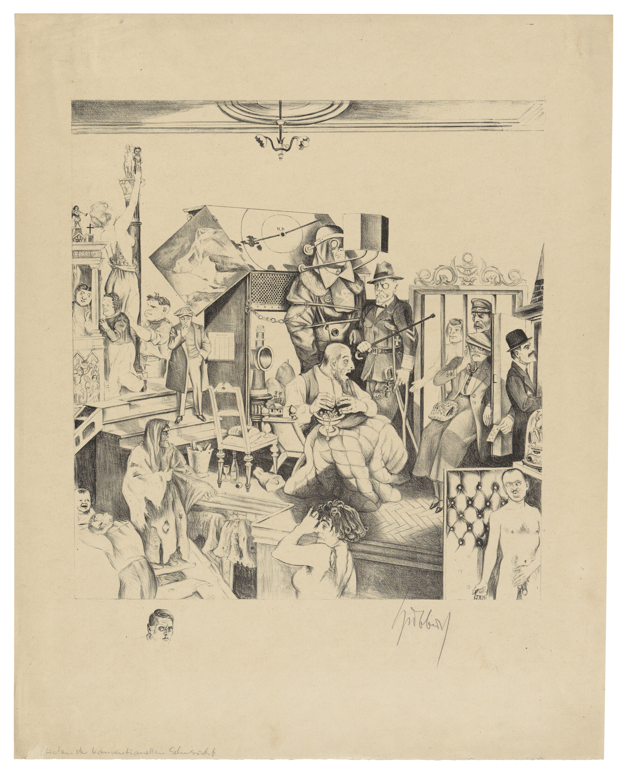 Catalog image of Statisten der konventionellen Sehnsucht