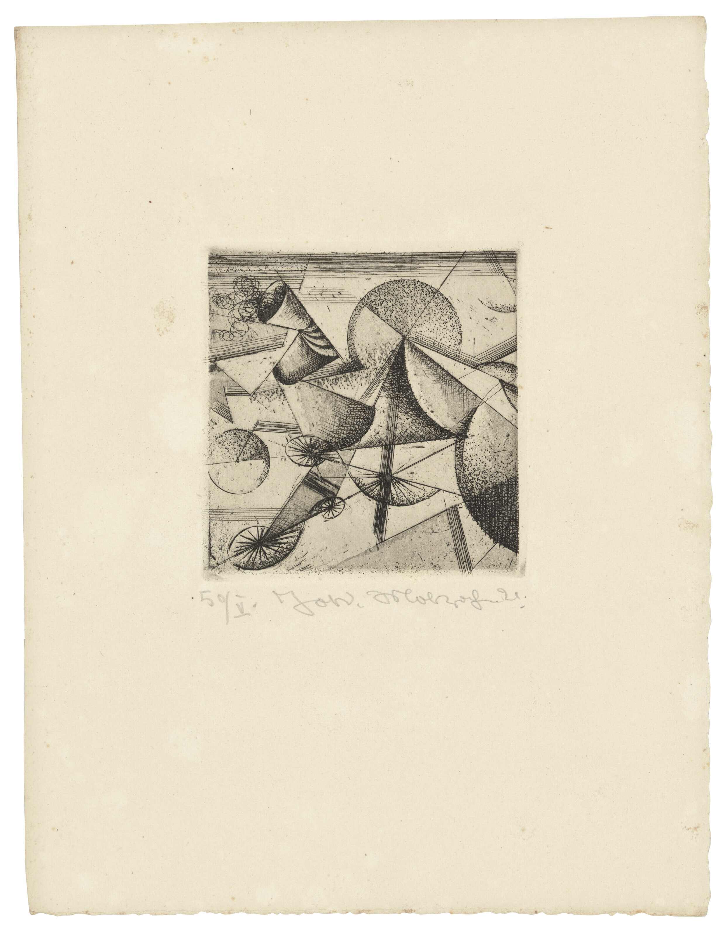 JOHANNES MOLZAHN (1892-1965), Zeit-Taster | Christie's