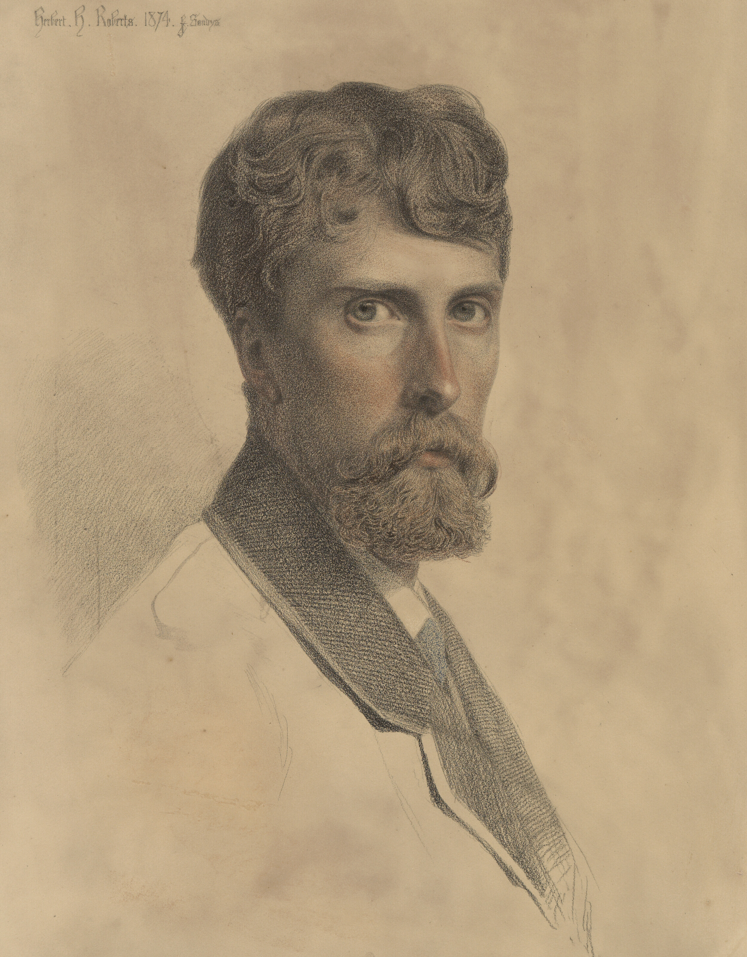 Catalog image of Portrait of Colonel Herbert Harrington Roberts (b.1837)