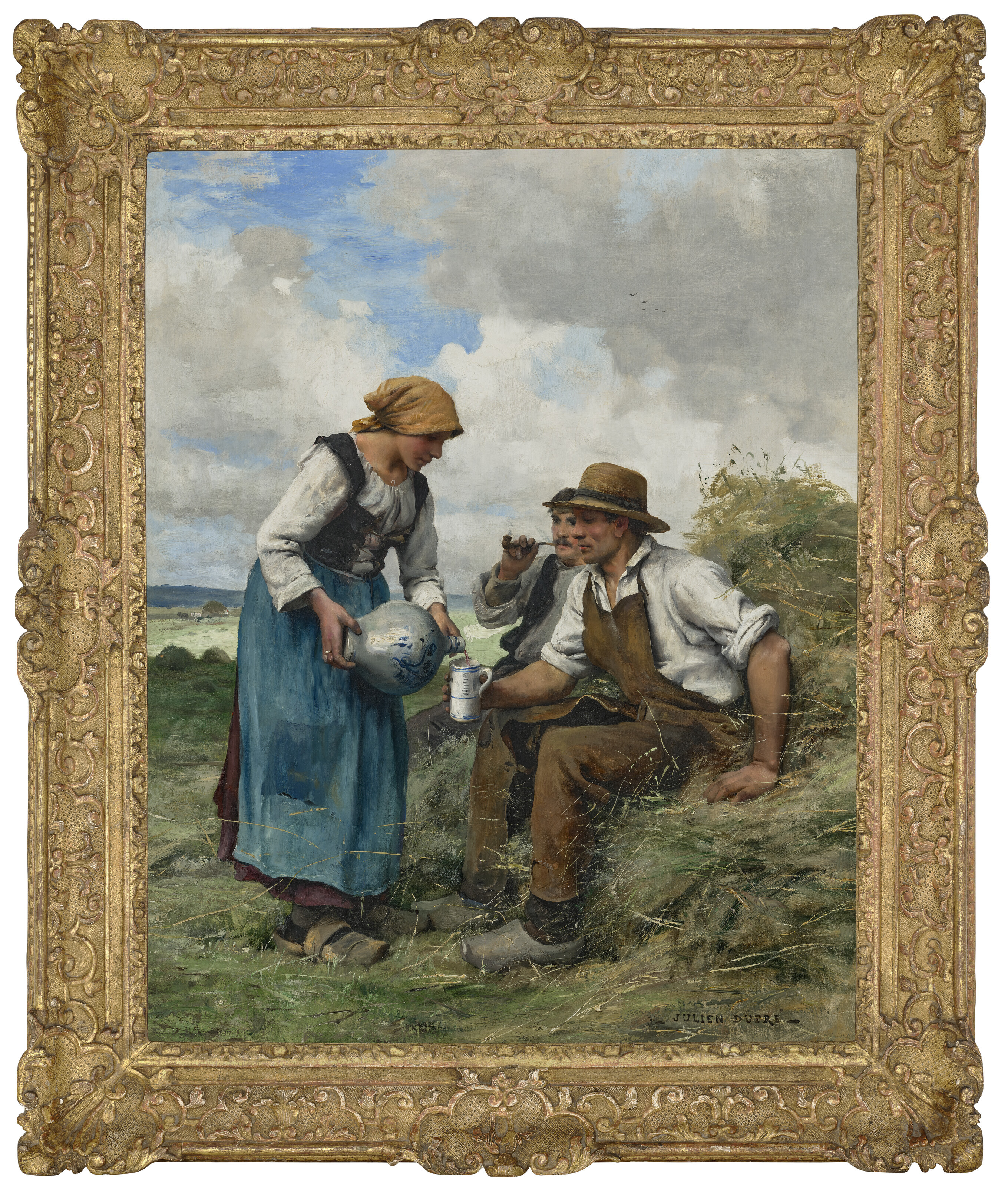 JULIEN DUPRÉ (FRENCH, 1851-1910), Les Moissonneurs | Christie's