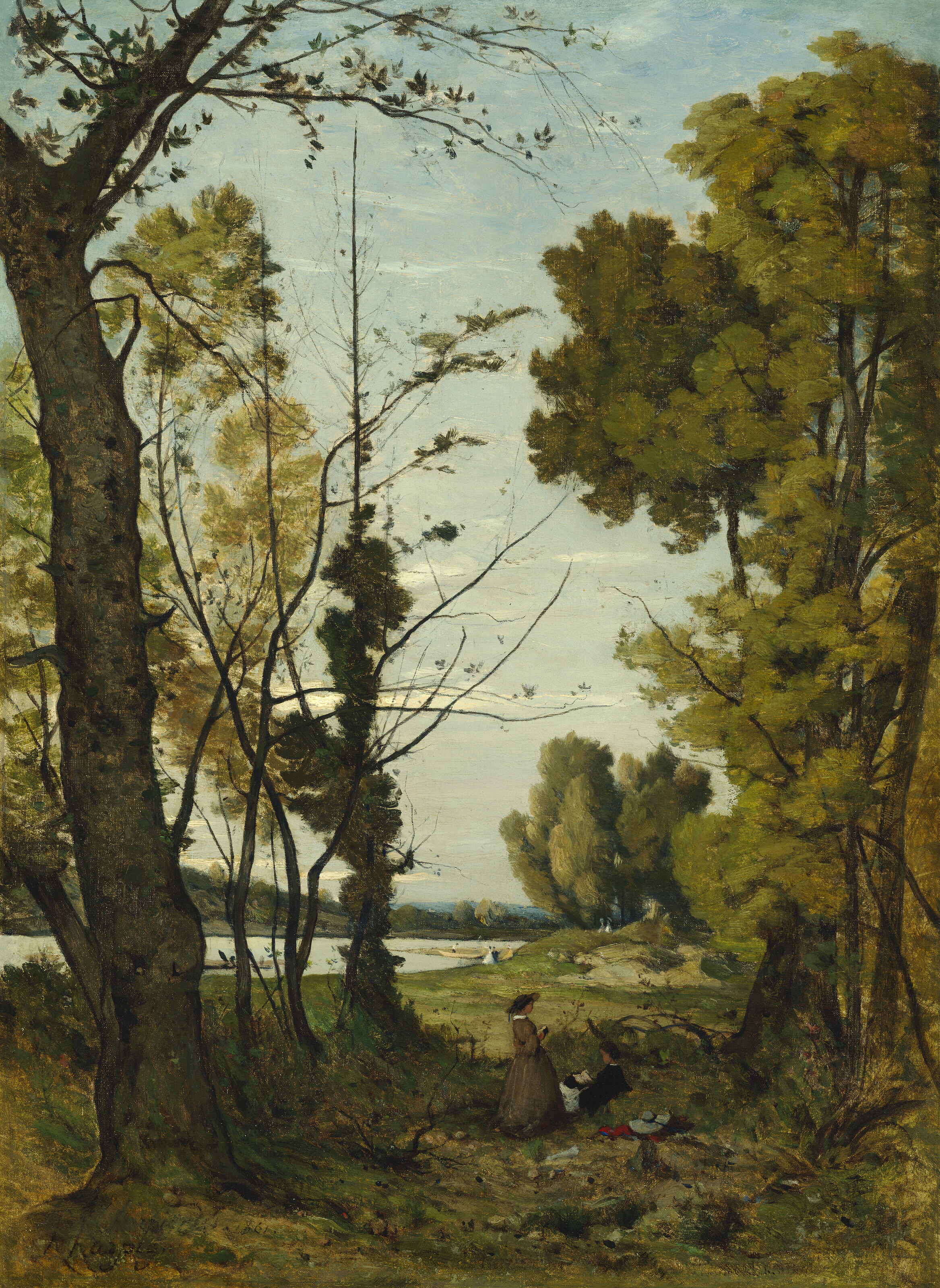 JEAN-BAPTISTE-CAMILLE COROT (FRENCH, 1796-1875), Plaines
