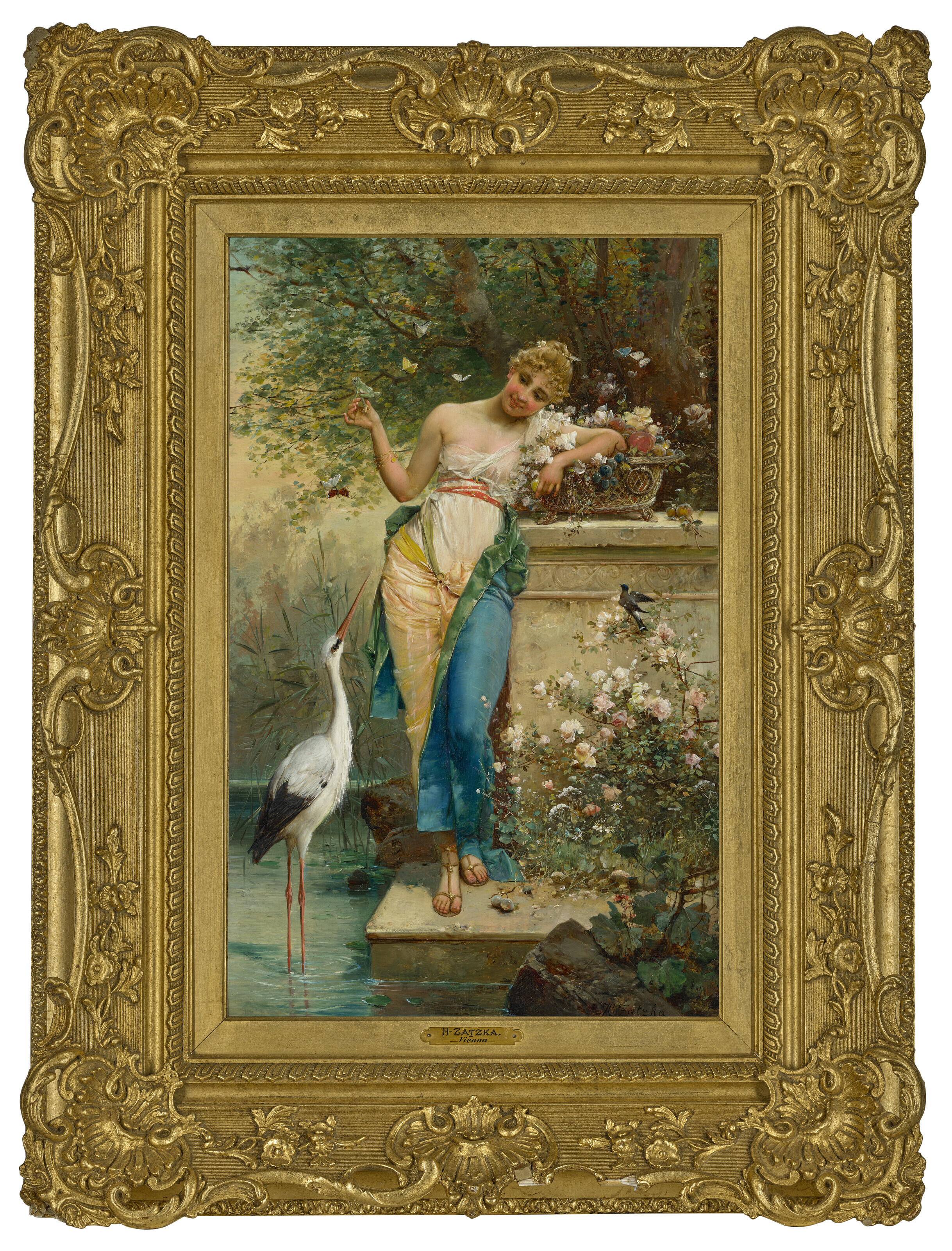 HANS ZATZKA (AUSTRIAN, 1859-1949), Oriental Beauty | Christie's