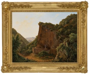POLYDORE DE BEC (FRENCH, 1799–1874), A landscape, possibly Italy ...
