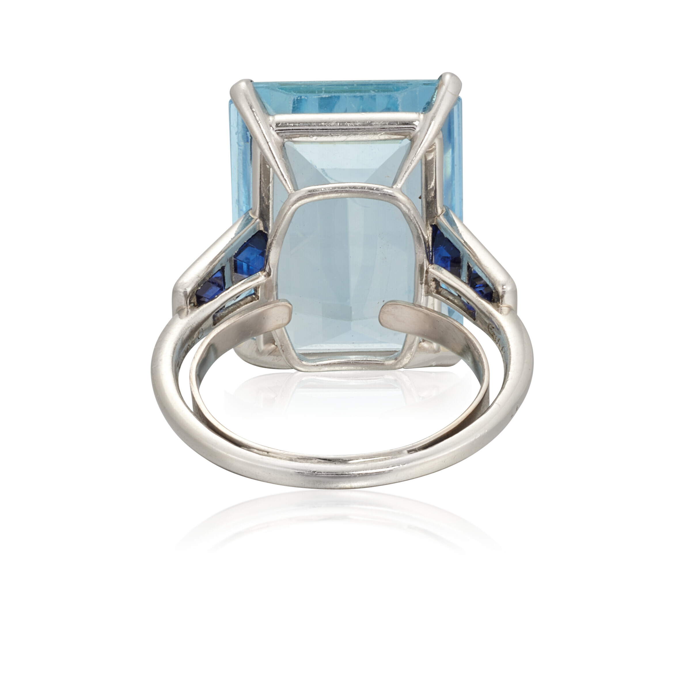 Cartier aquamarine ring discount