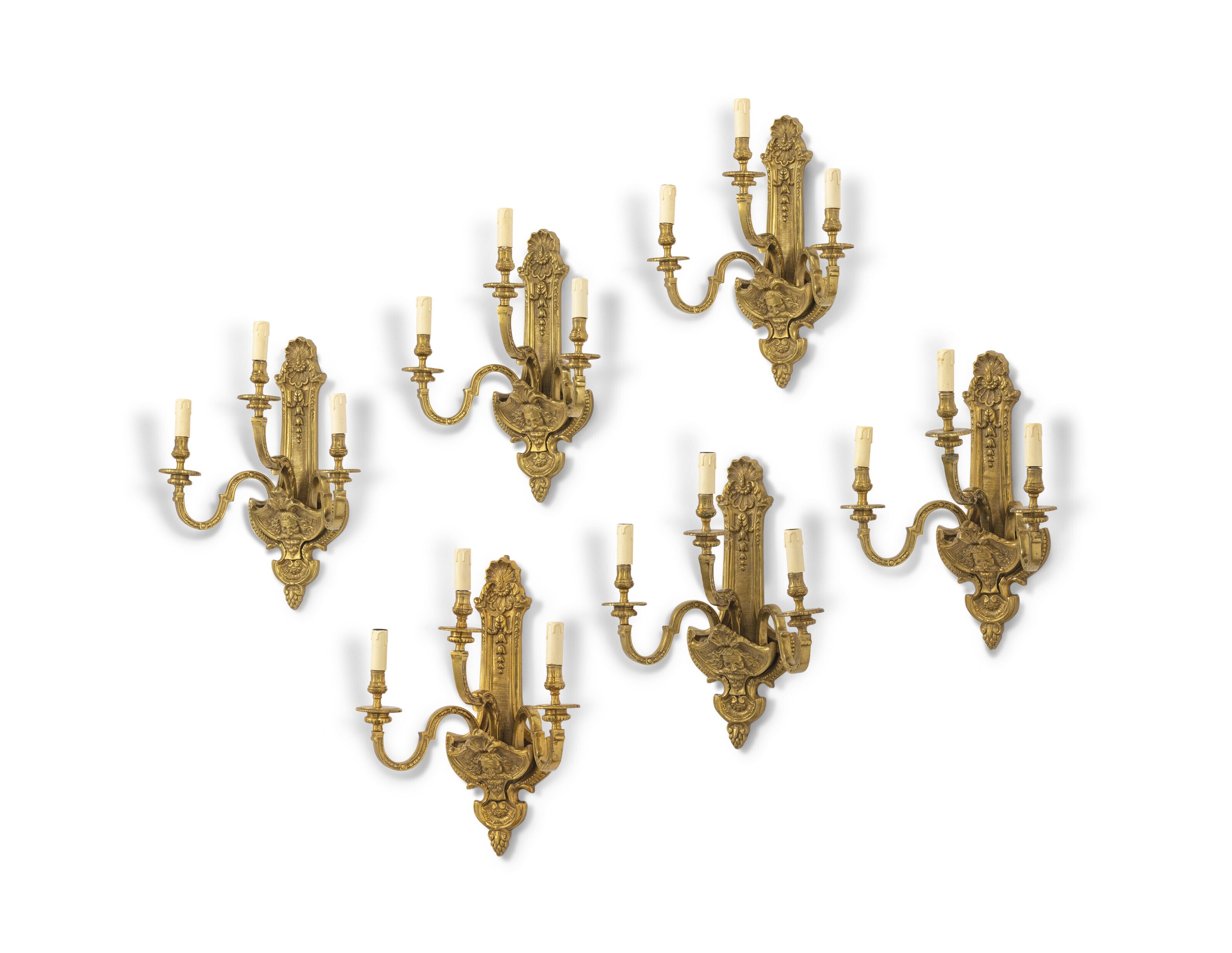 Regence Fee Schedule 2022 A Set Of Six Ormolu Regence-Style Three-Branch Wall Lights, 20Th Century |  Christie's