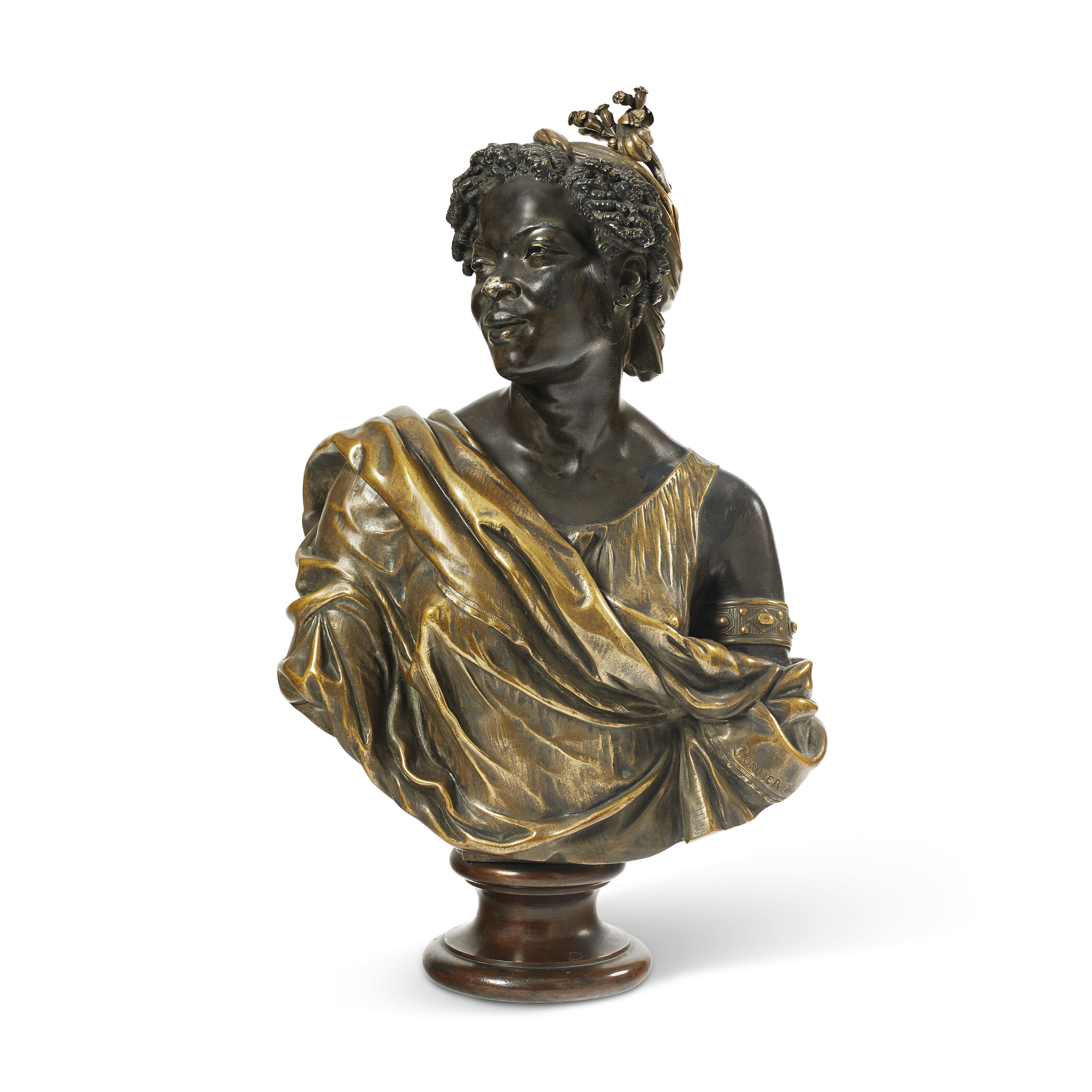 CHARLES-HENRI-JOSEPH CORDIER (FRENCH, 1827-1905), WOMAN FROM THE