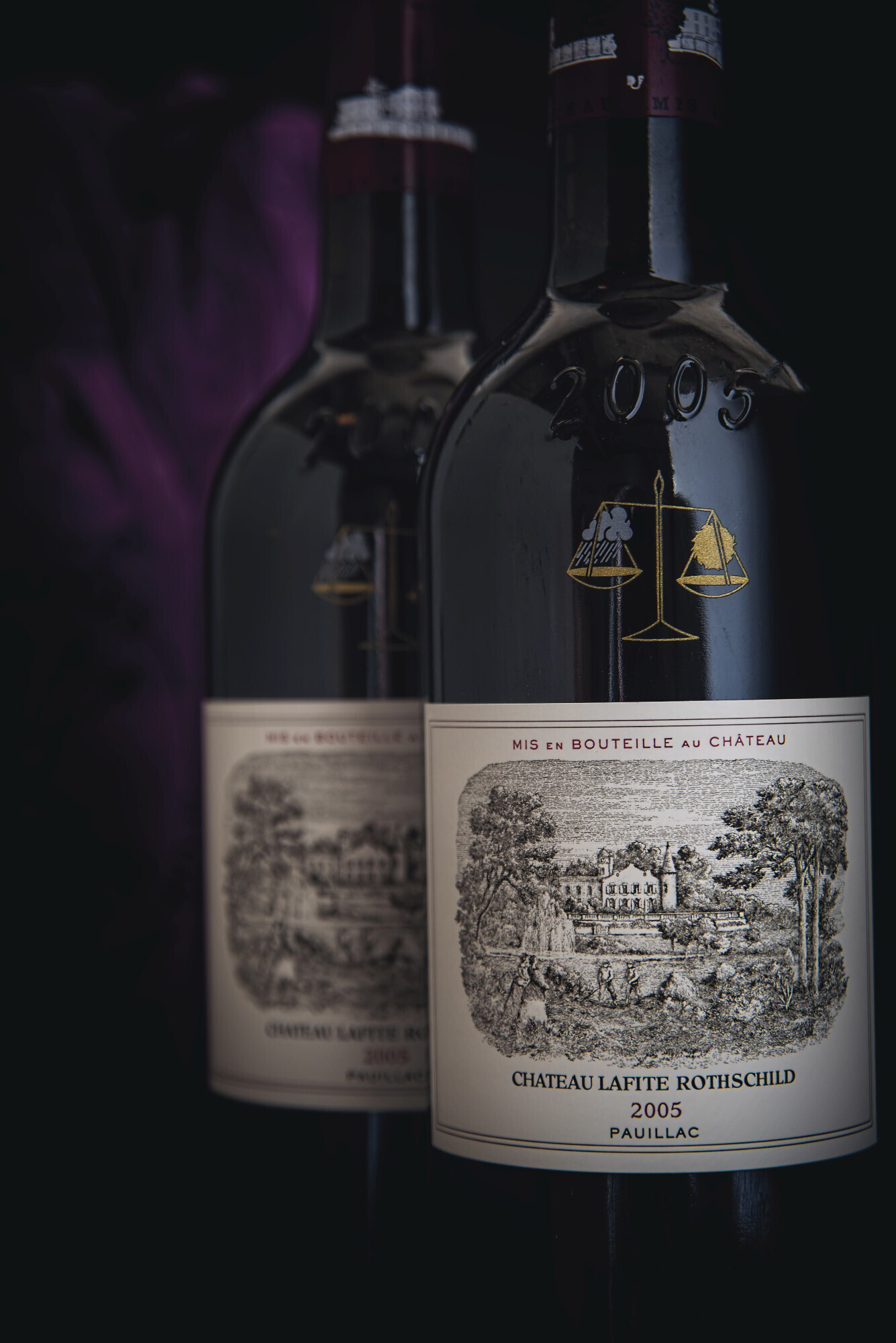 Ch&acirc;teau Lafite-Rothschild 2005. 6 bottles per lot. Estimate: &pound;3,000&ndash;4,000. Offered in The Treasury: Finest Wines from a Peerless Collection on 29 September 2022 at Christie&rsquo;s in London