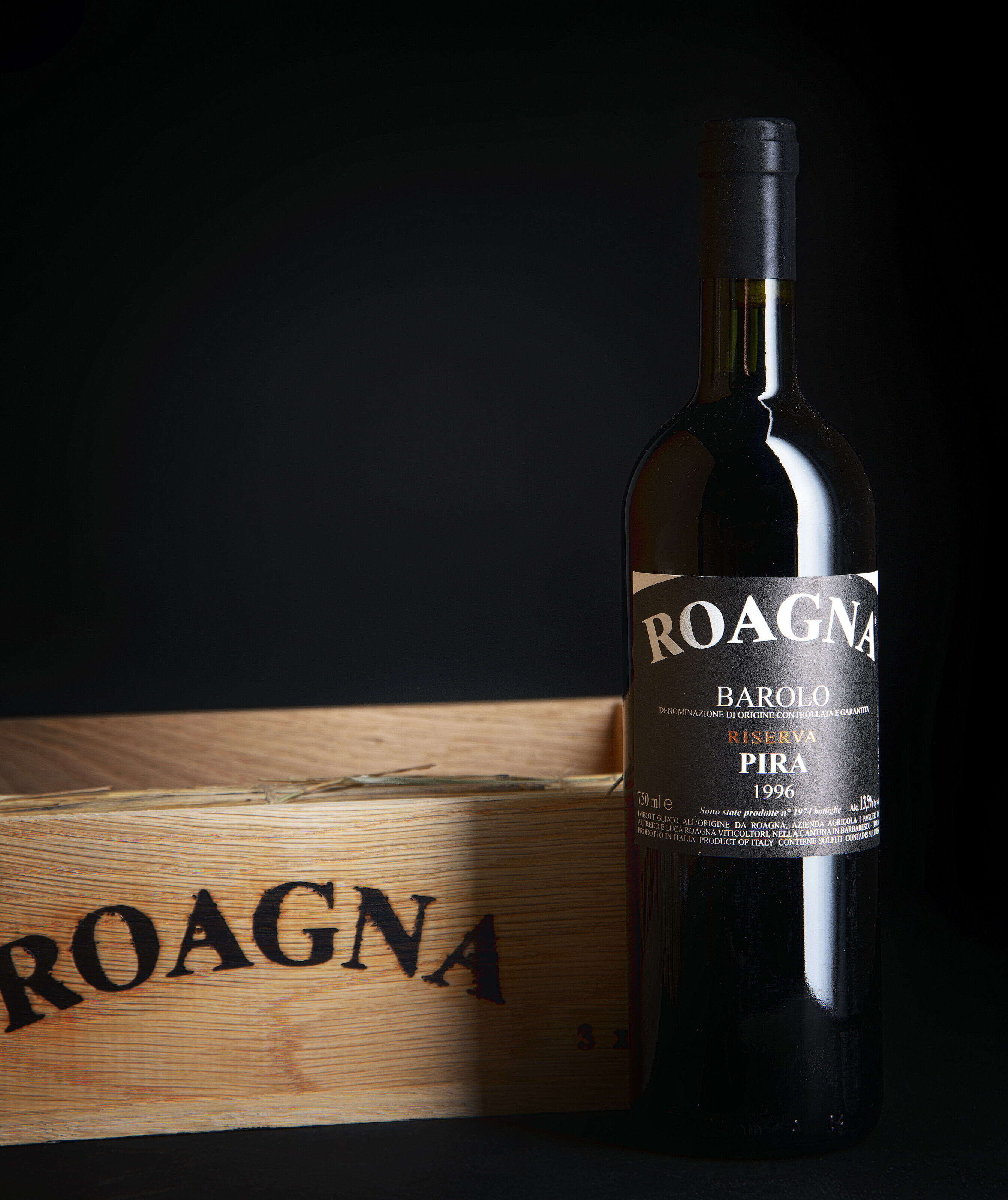 Roagna, Barolo Pira Riserva 1996. 12 bottles per lot. Estimate: &pound;4,000-5,000. Offered in The Treasury: Finest Wines from a Peerless Collection on 29 September 2022 at Christie&rsquo;s in London