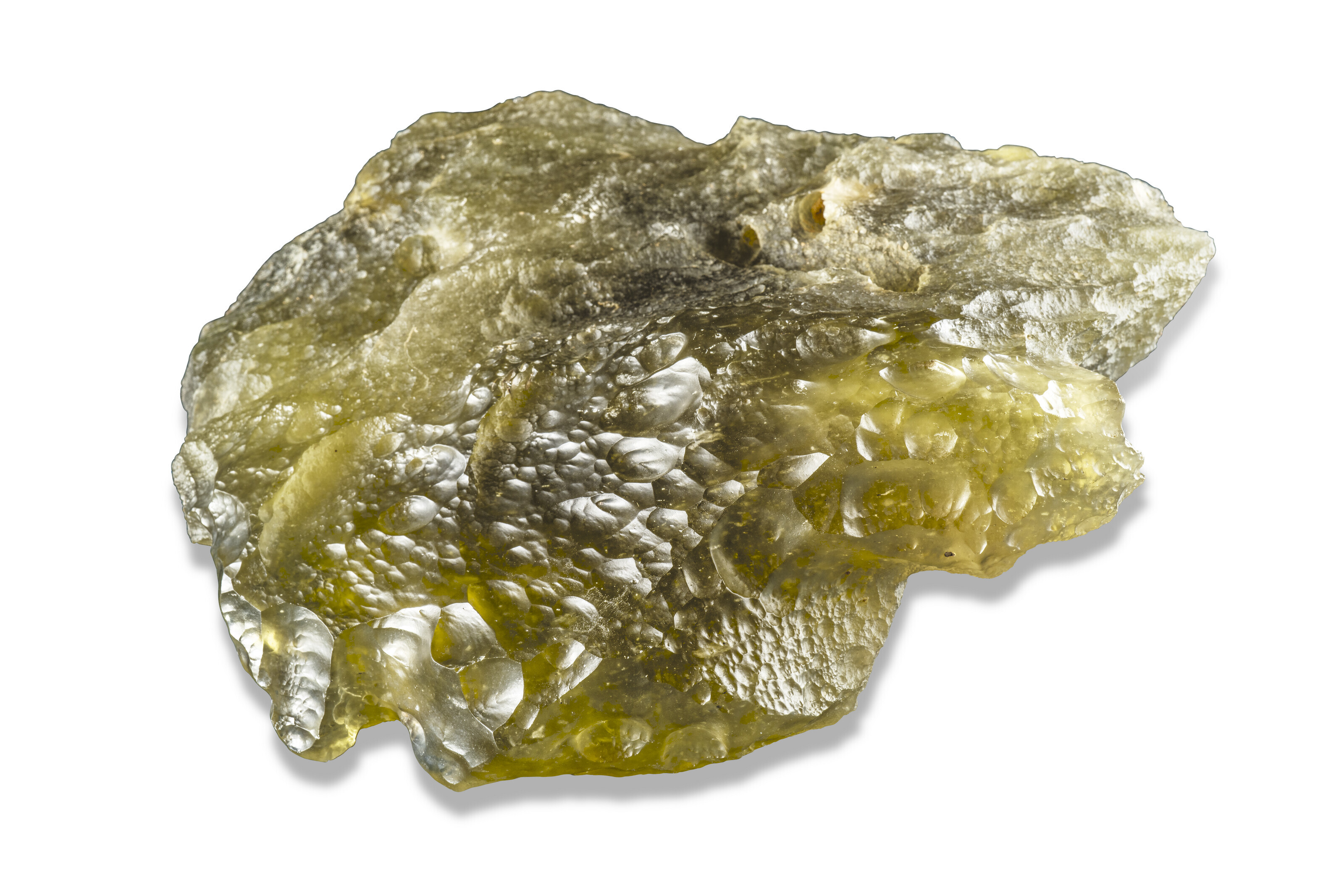 DESERT GLASS FROM AN ASTEROID IMPACT, Impact Glass; Sahara Desert