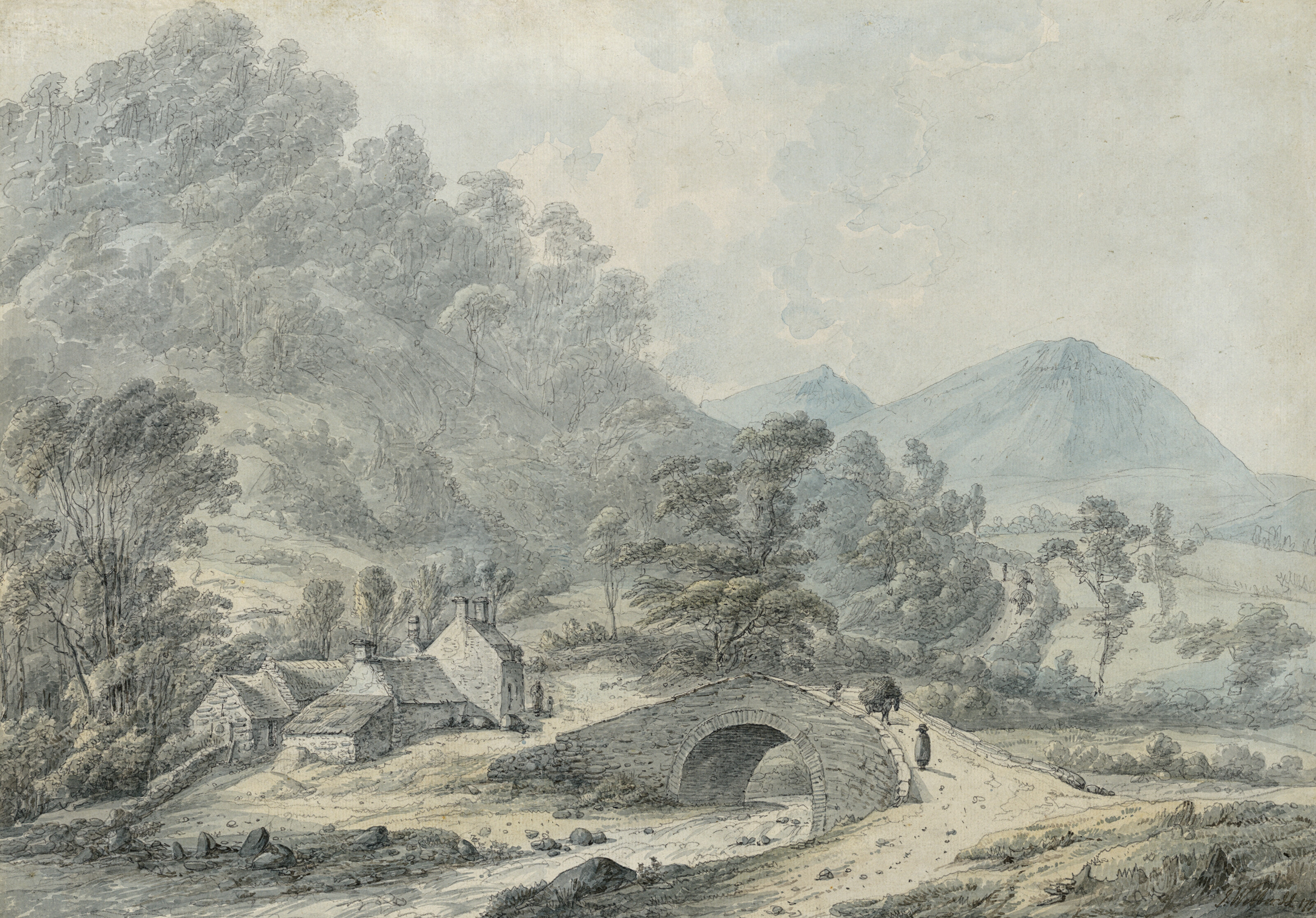 Catalog image of The valley of Aber at Bont Newydd, North Wales