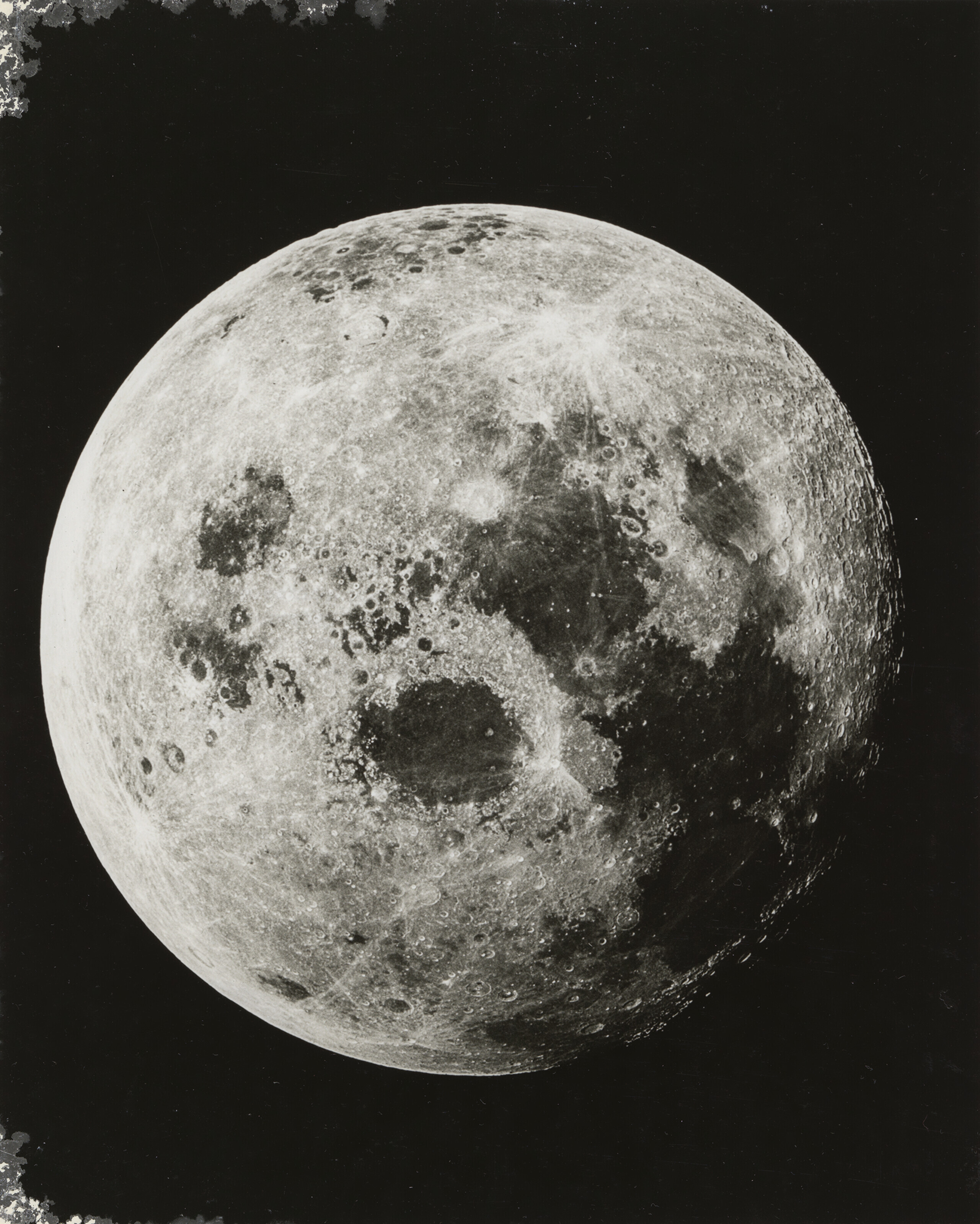 THE FULL MOON INCLUDING THE SEA OF TRANQUILITY AND APOLLO 11