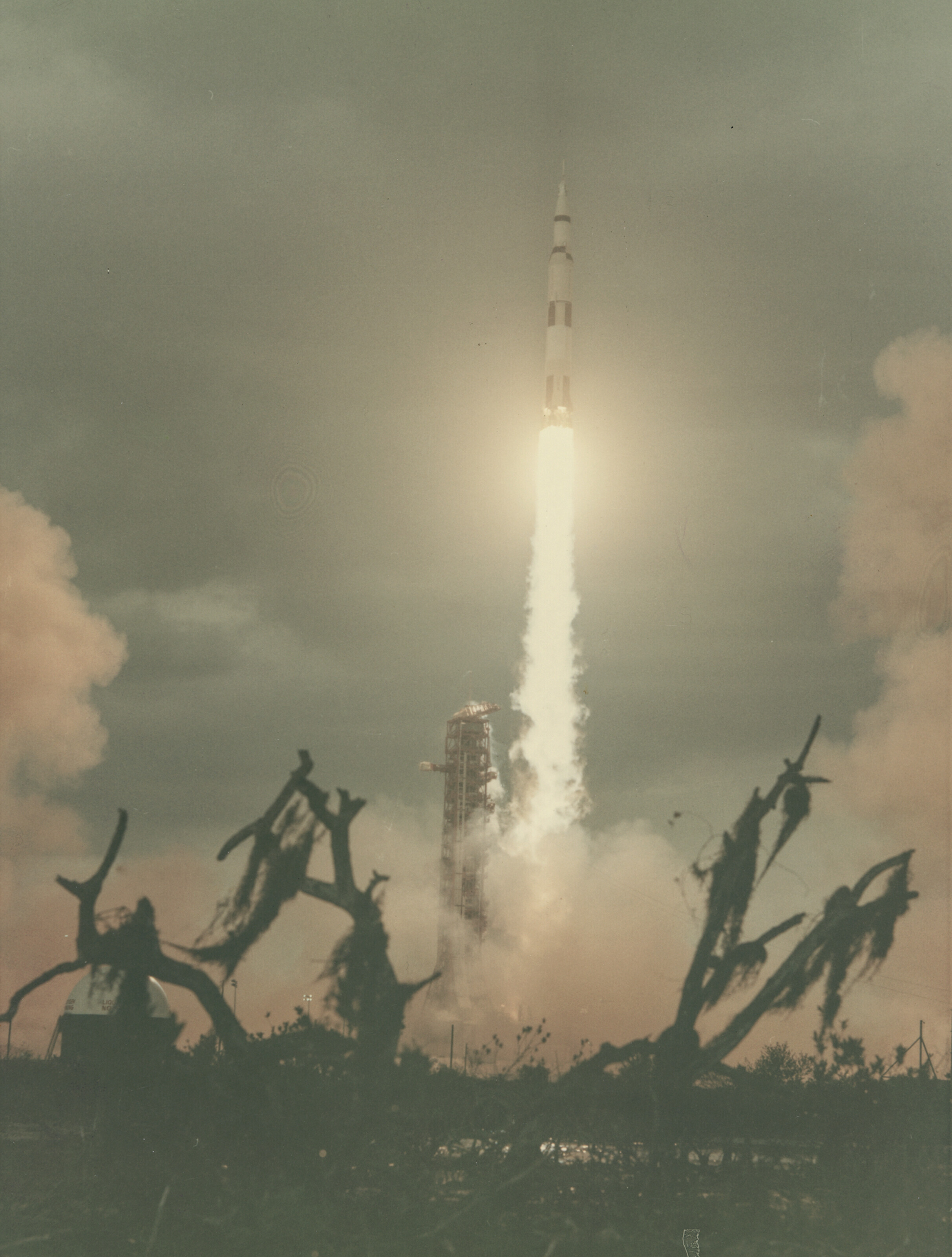 APOLLO 14 LIFTOFF TO THE MOON JANUARY 31 1971 NASA APOLLO 14 