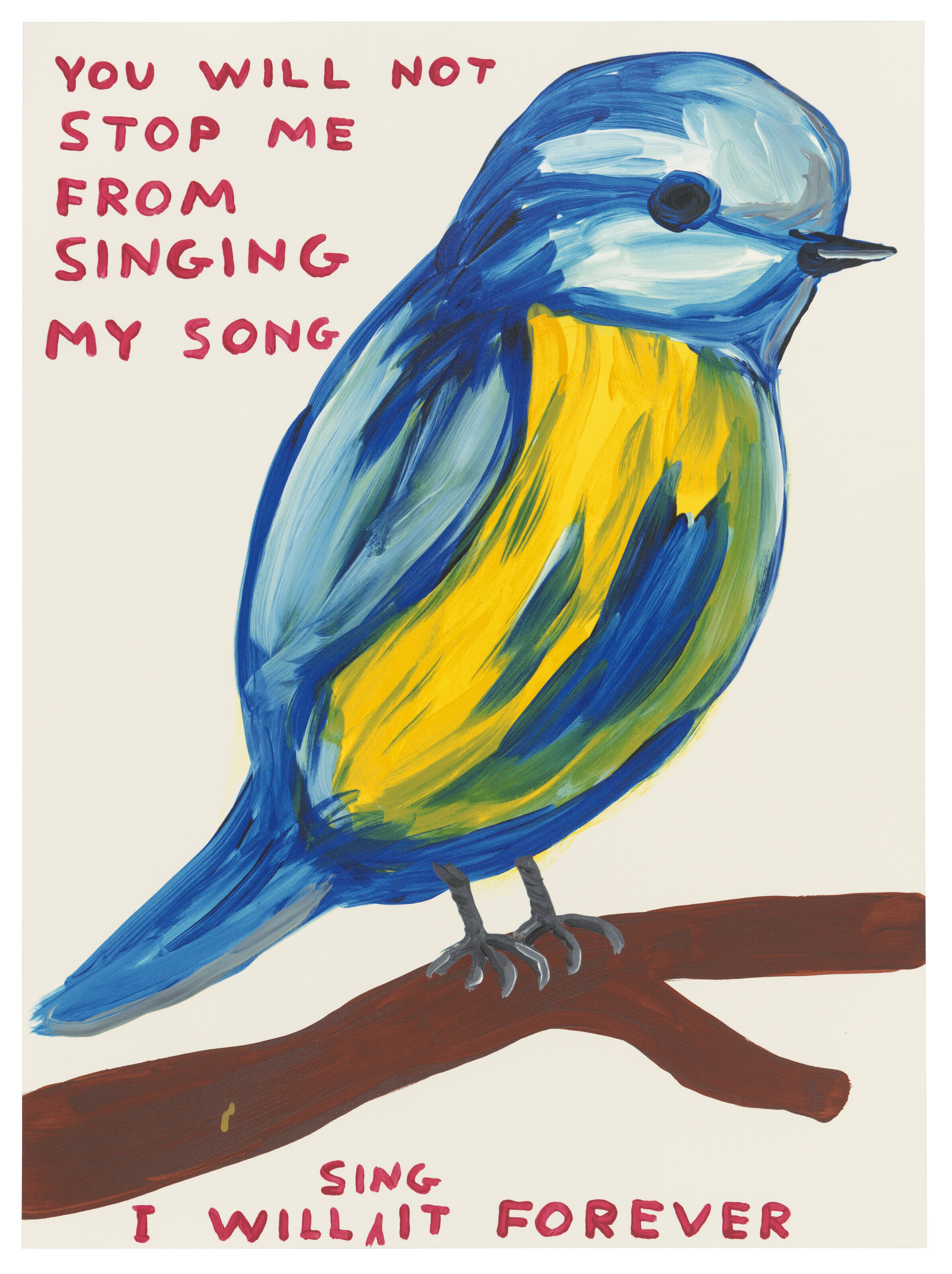 Catalog image of You will not stop me from singing my song