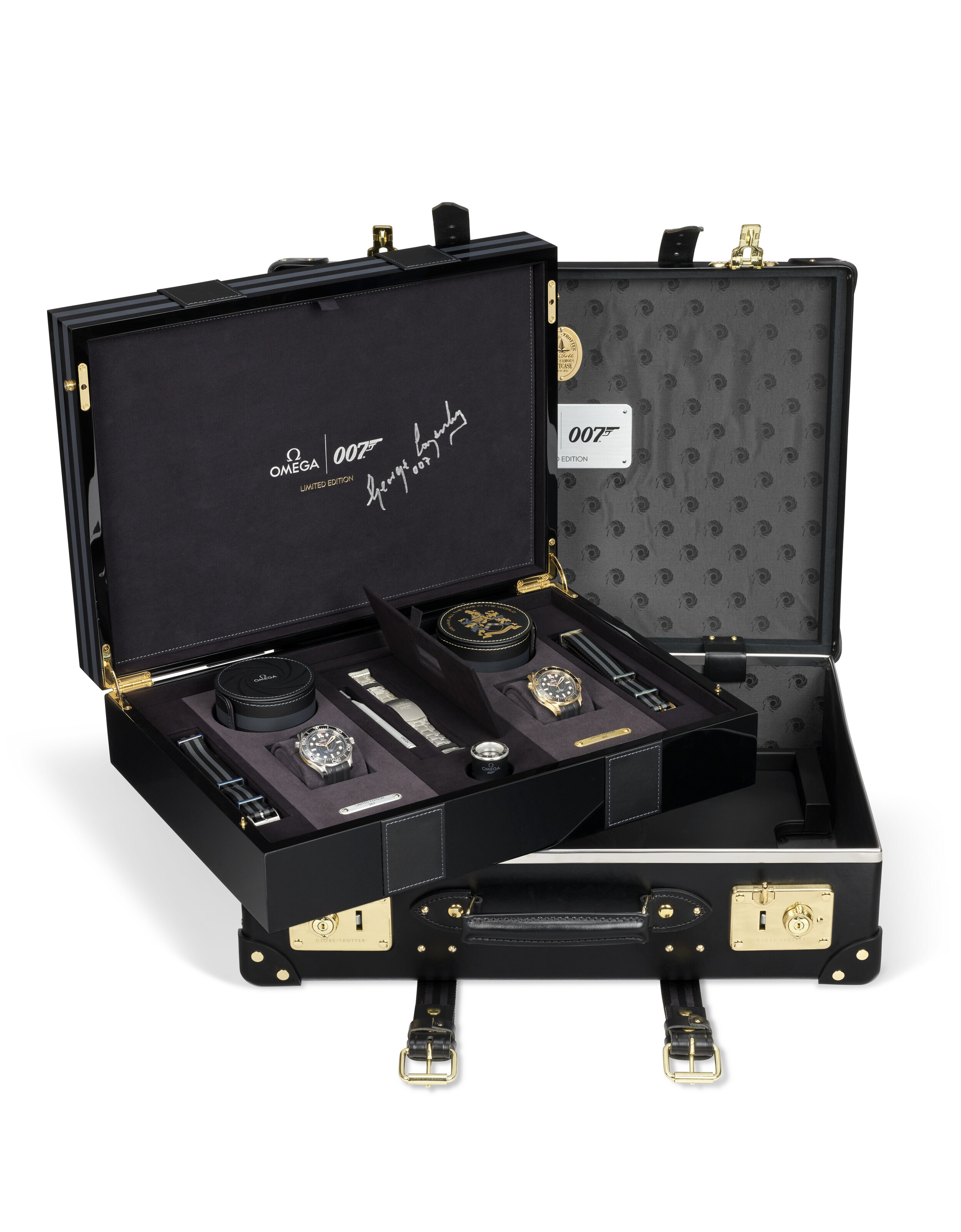 OMEGA A SET OF TWO LIMITED EDITION ON HER MAJESTY S SECRET