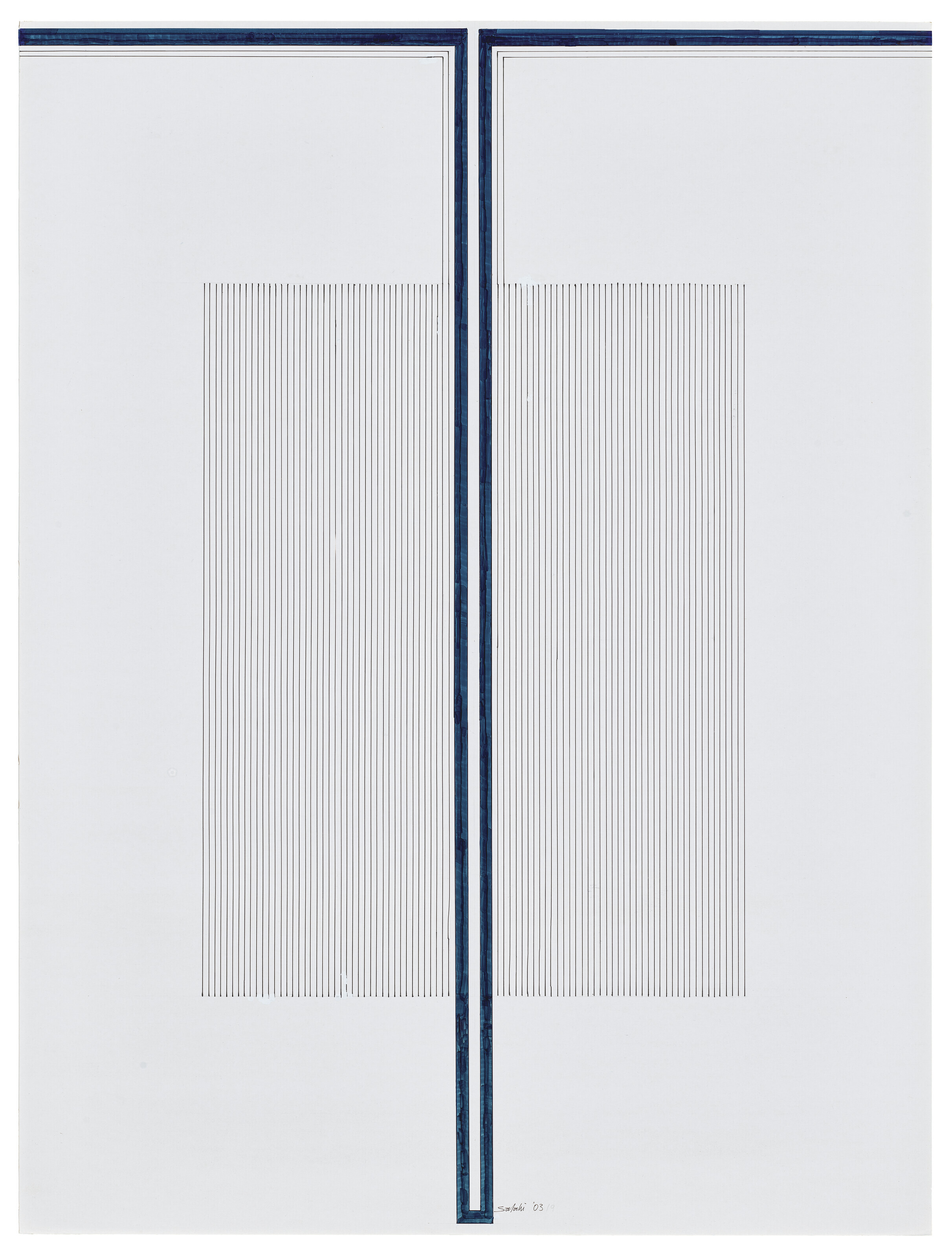Ibrahim El-Salahi, The Tree, 2003, sold for &pound;69,300 on 13 October 2022 at Christie's in London