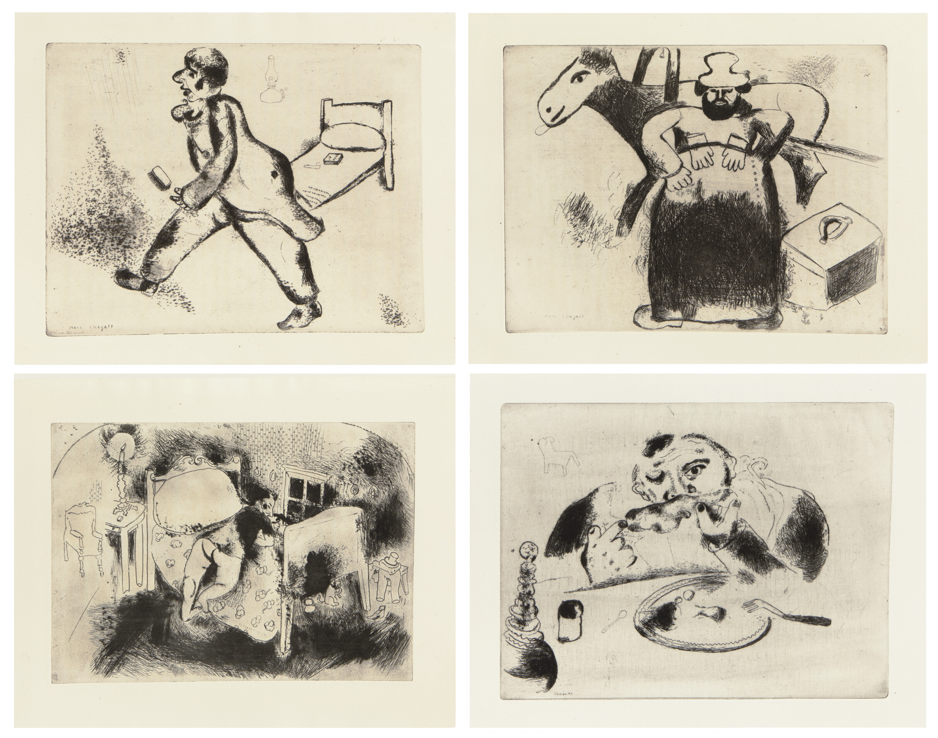 Marc Chagall Drawings from the Bible