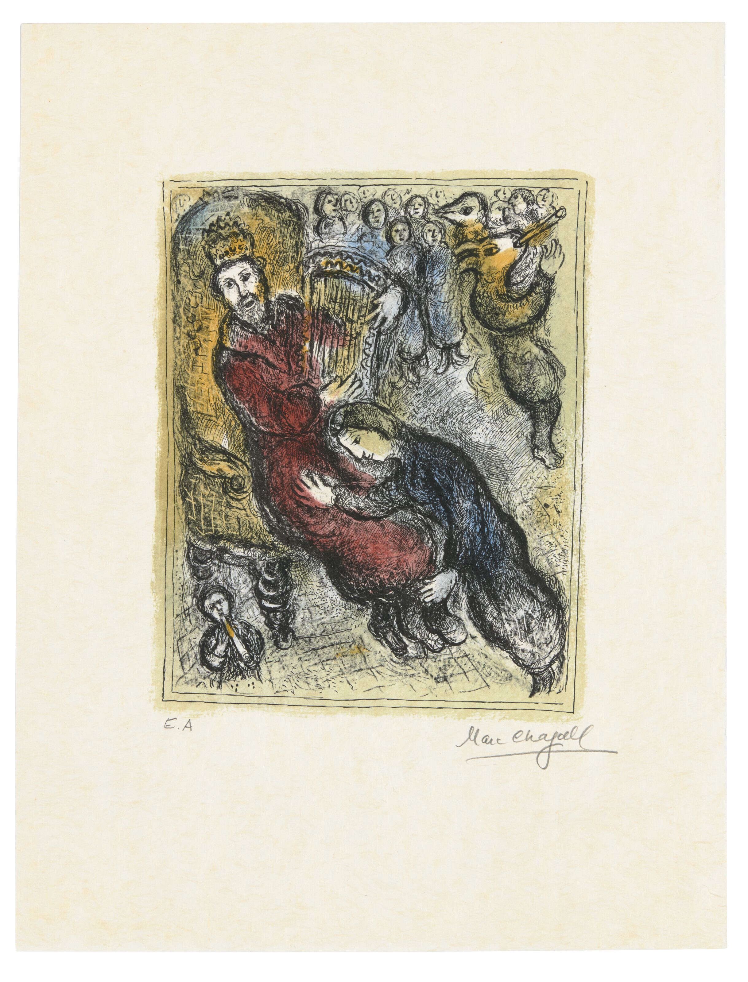 Catalog image of Le Roi David à la Lyre