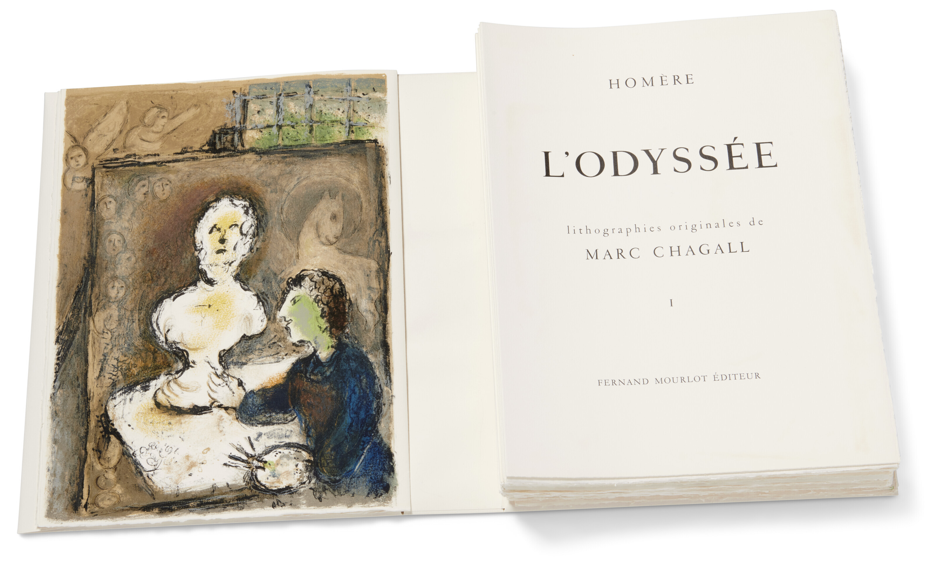 MARC CHAGALL (1887-1985), Homère: L'Odyssée | Christie's