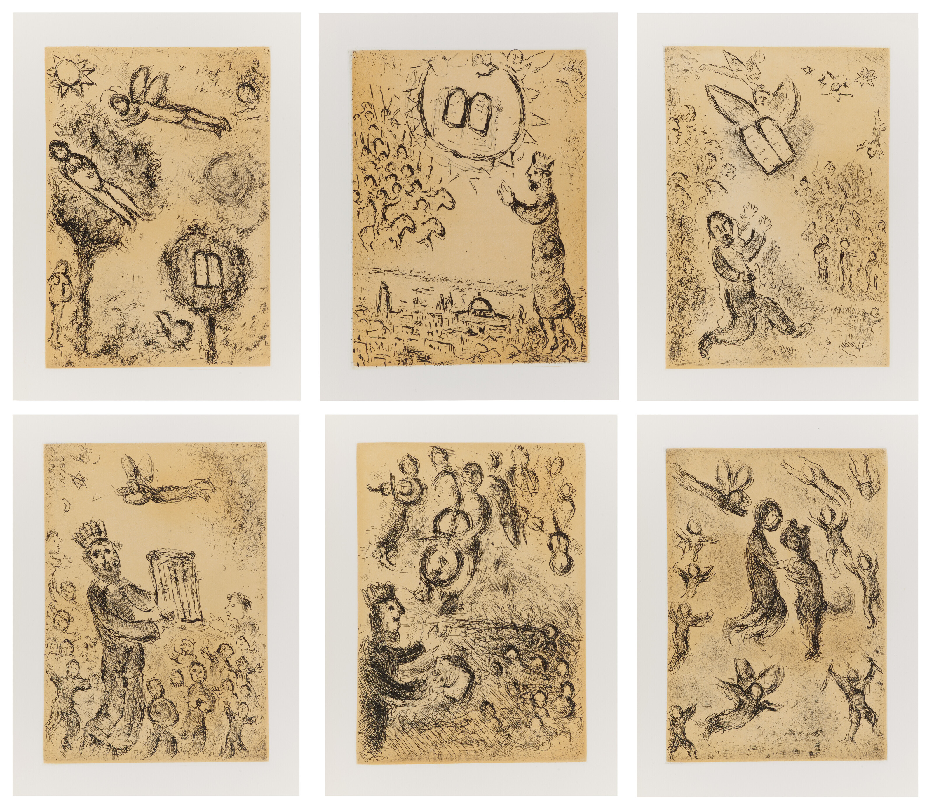MARC CHAGALL (1887-1985), Psaumes de David | Christie's