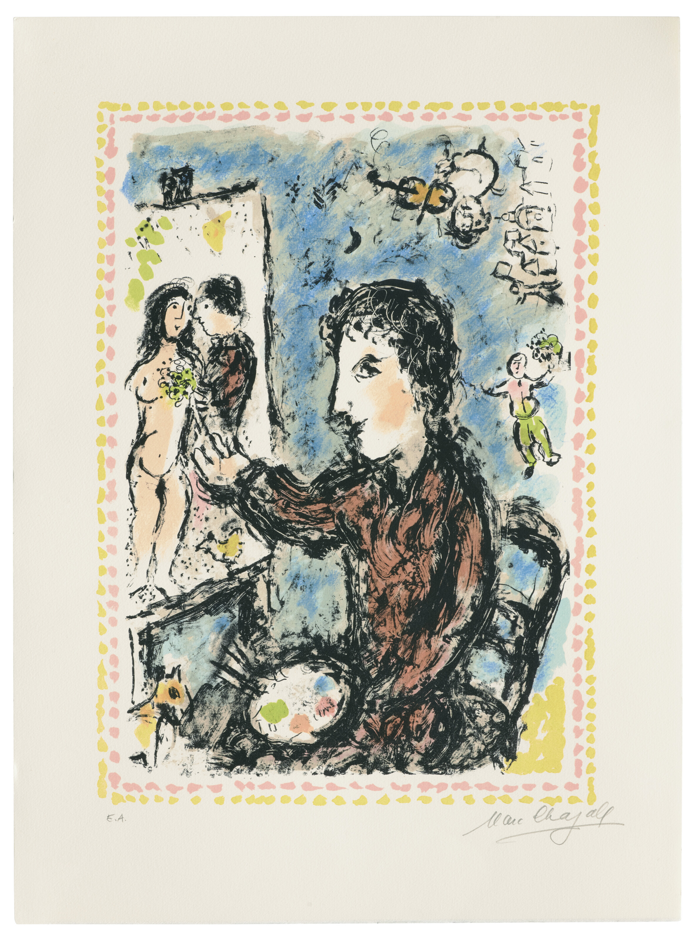 MARC CHAGALL (1887-1985), Homère: L
