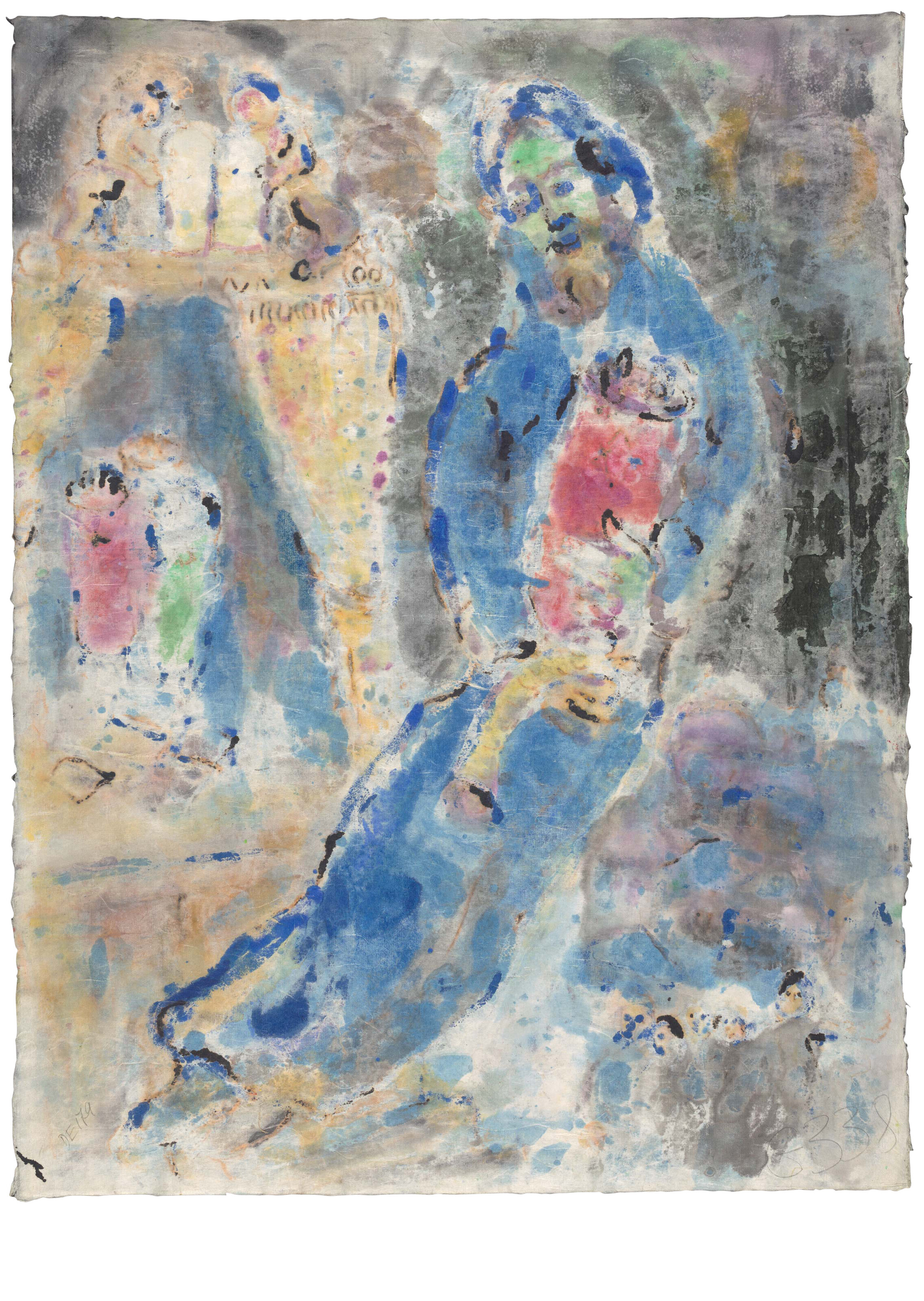 MARC CHAGALL (1887-1985), Juif à la thora | Christie's