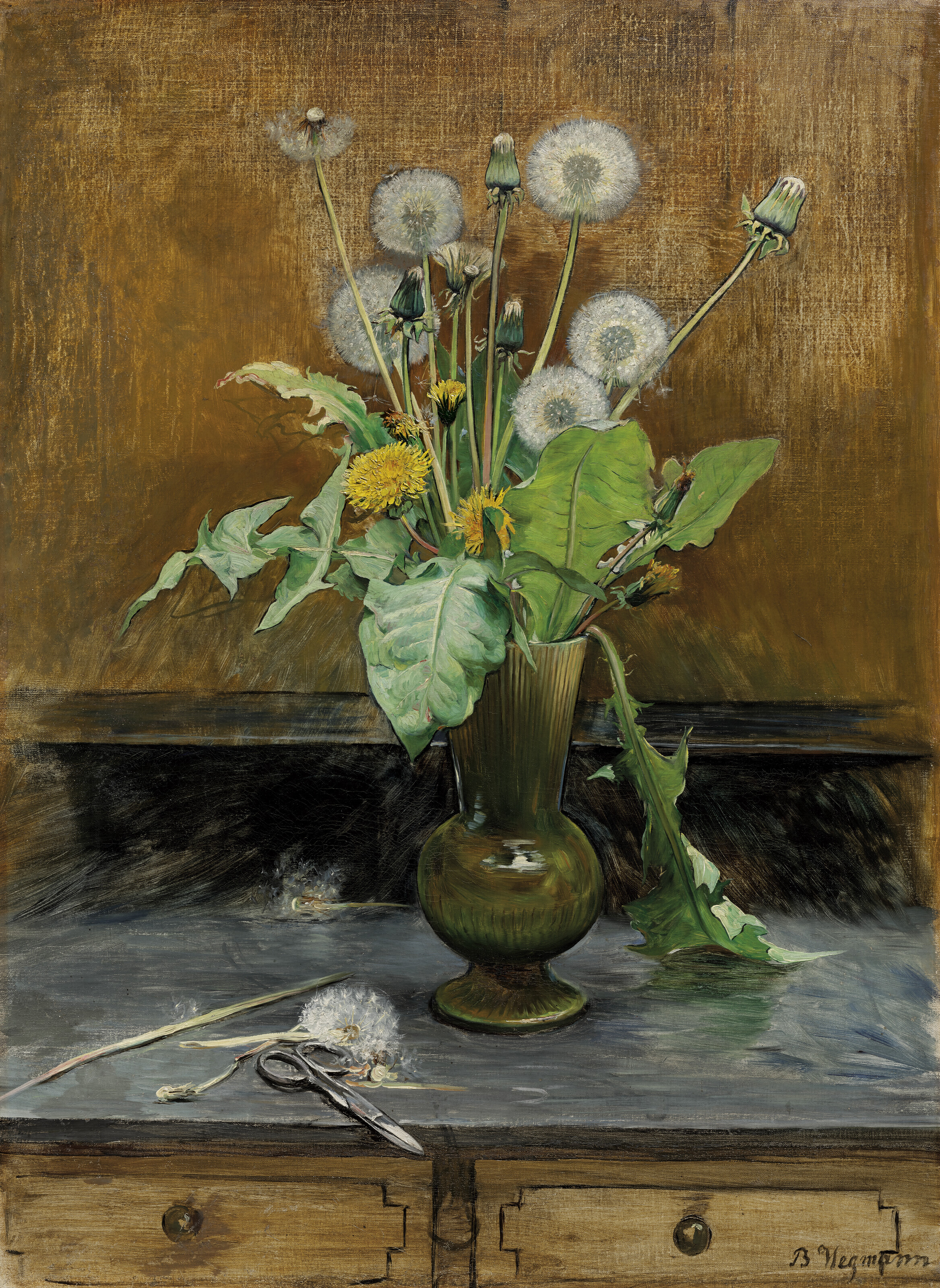 Bertha Wegmann, Dandelions, sold for £69,300 on 15 December 2022 at Christie's Online