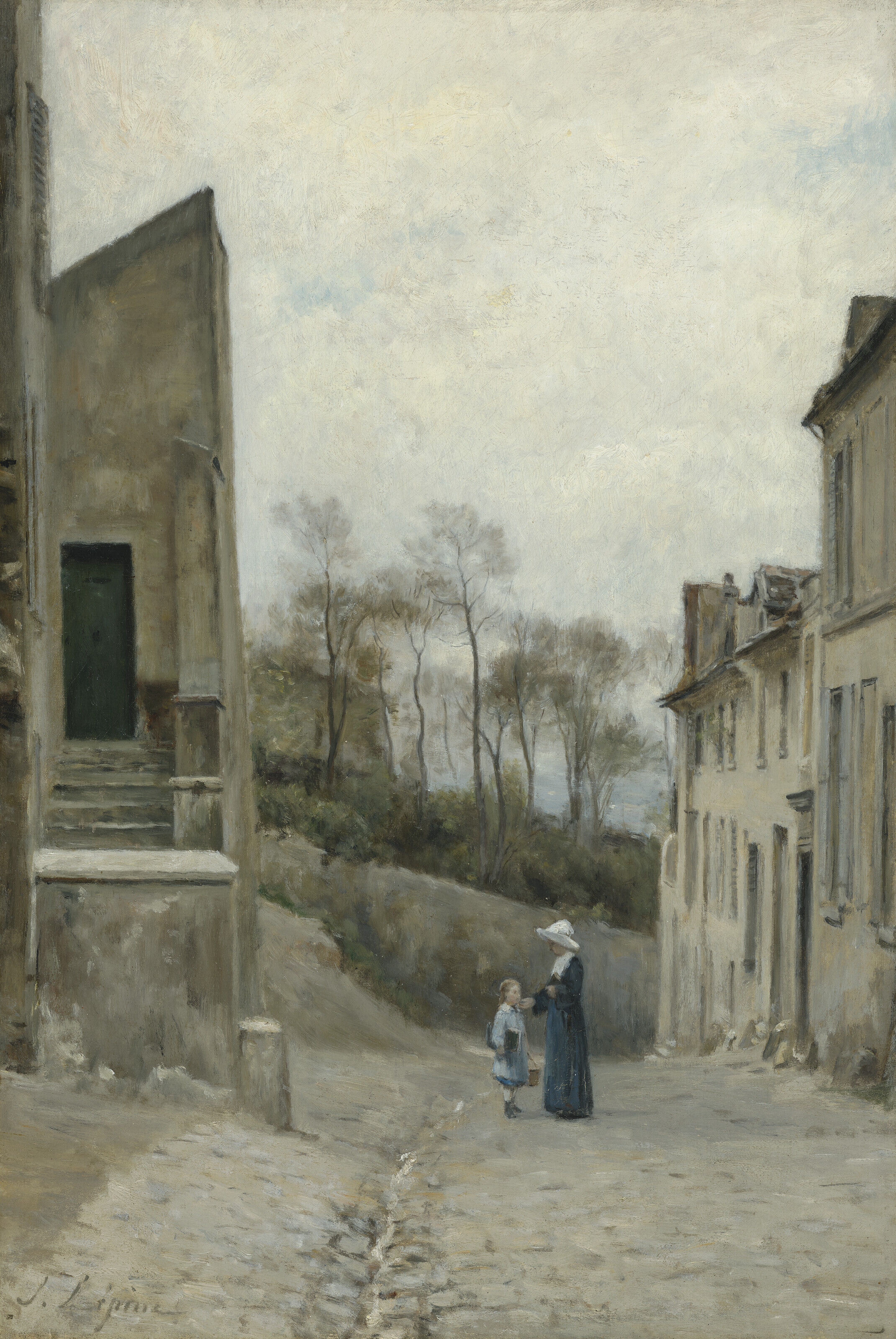 Catalog image of Montmartre, la rue Cortot