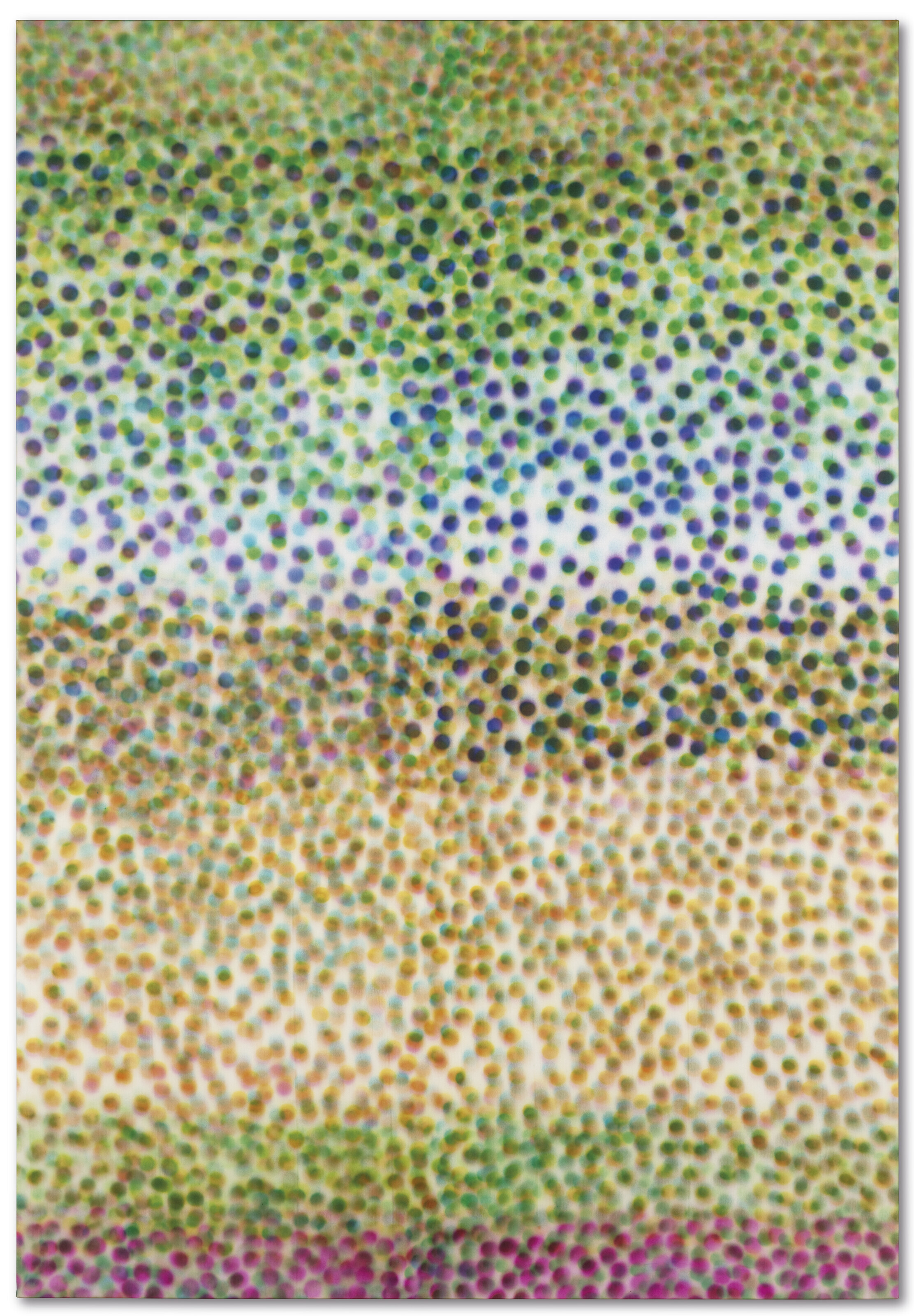 PARKER ITO (B. 1986), Inkjet painting 16 (8 color ink, variation