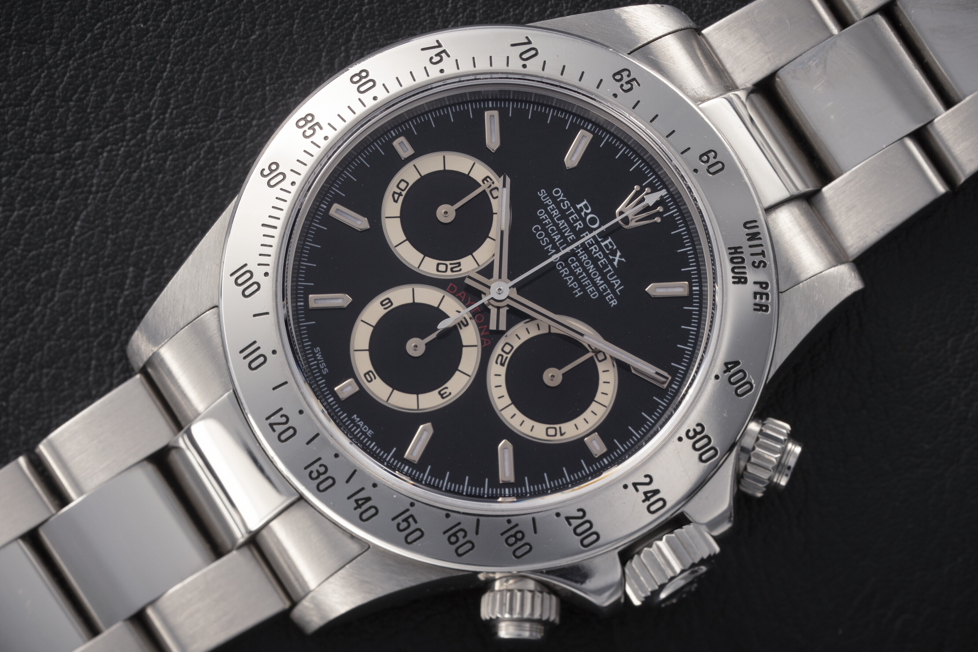 ROLEX, DAYTONA REF. 16520 'ZENITH', A STEEL AUTOMATIC CHRONOGRAPH  WRISTWATCH, CASE NUMBER: A'874'343, MOVEMENT NUMBER: 1'988'395 | Christie's