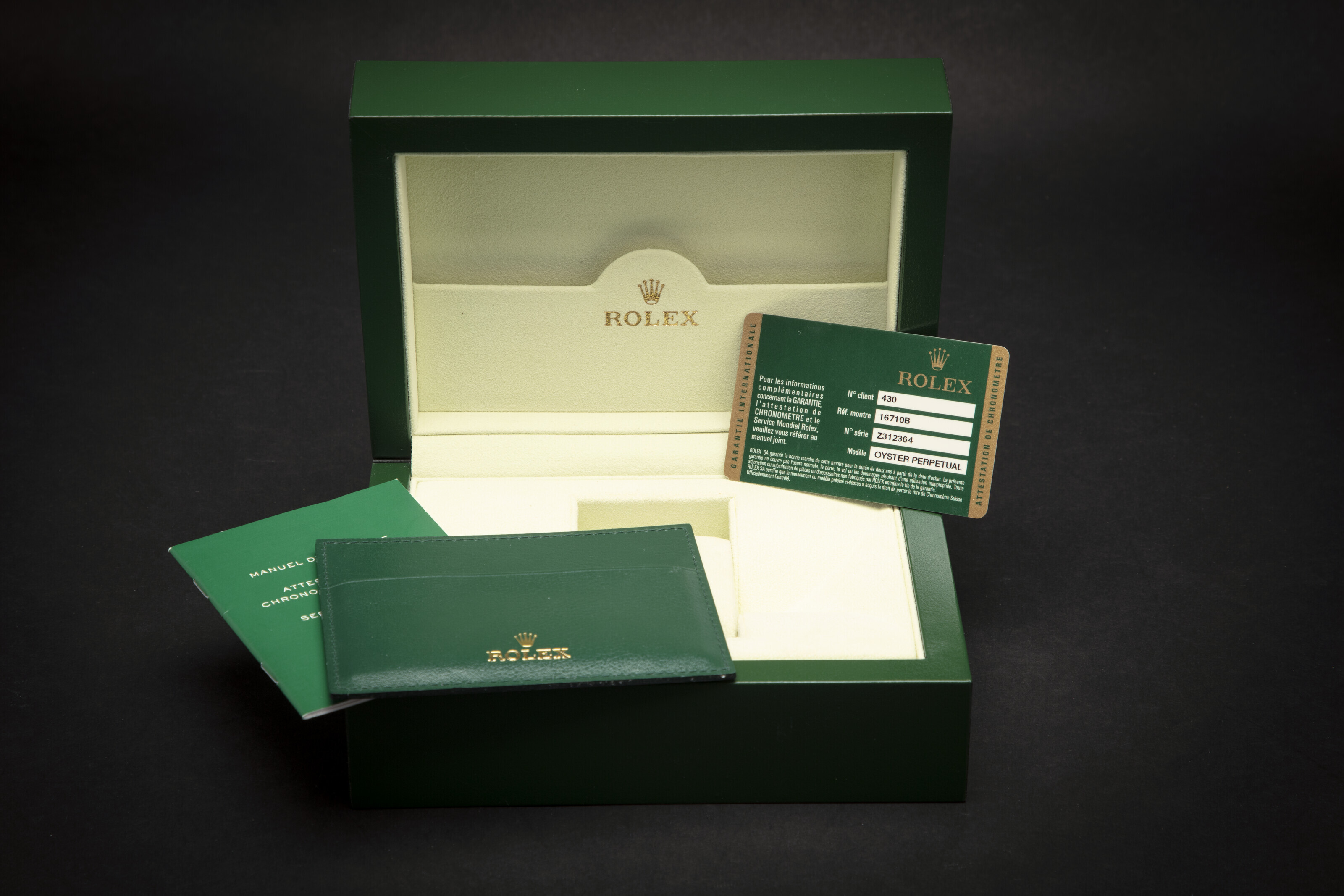 ROLEX, GMT-MASTER 16710 'STICK DIAL', A STEEL DUAL TIME