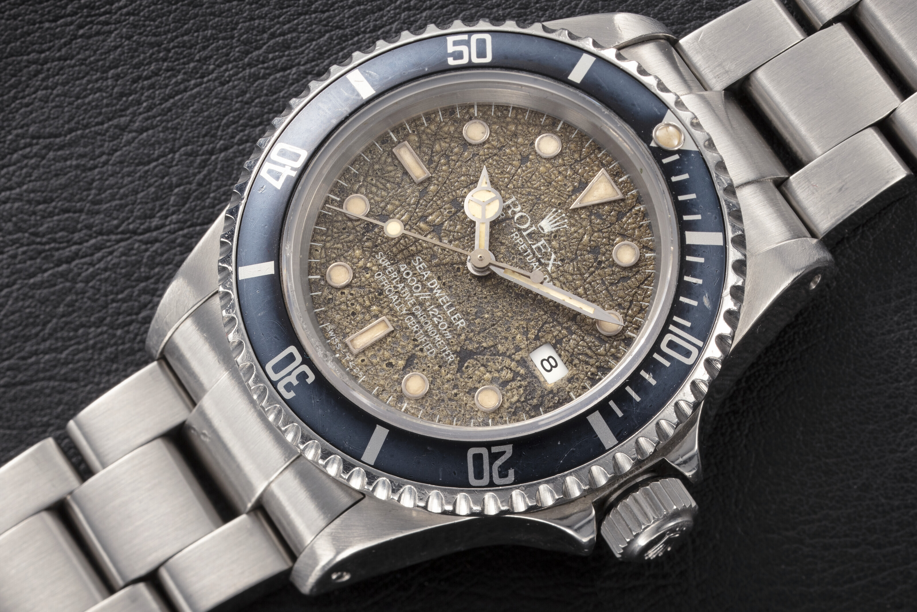 ROLEX, SEA-DWELLER REF. 16660 “SNAKE DIAL”, A STEEL AUTOMATIC ...