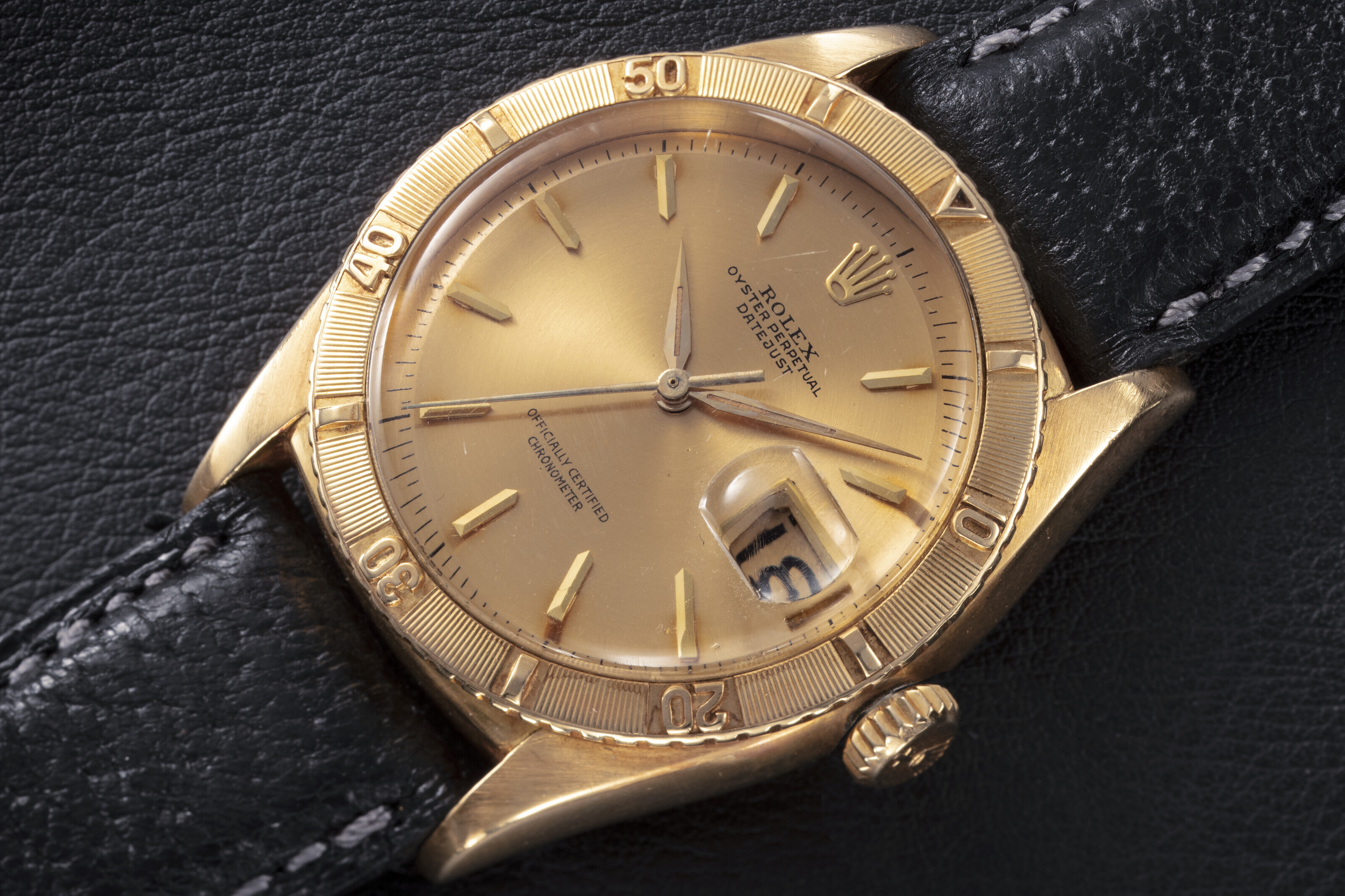 Rolex store datejust vollgold