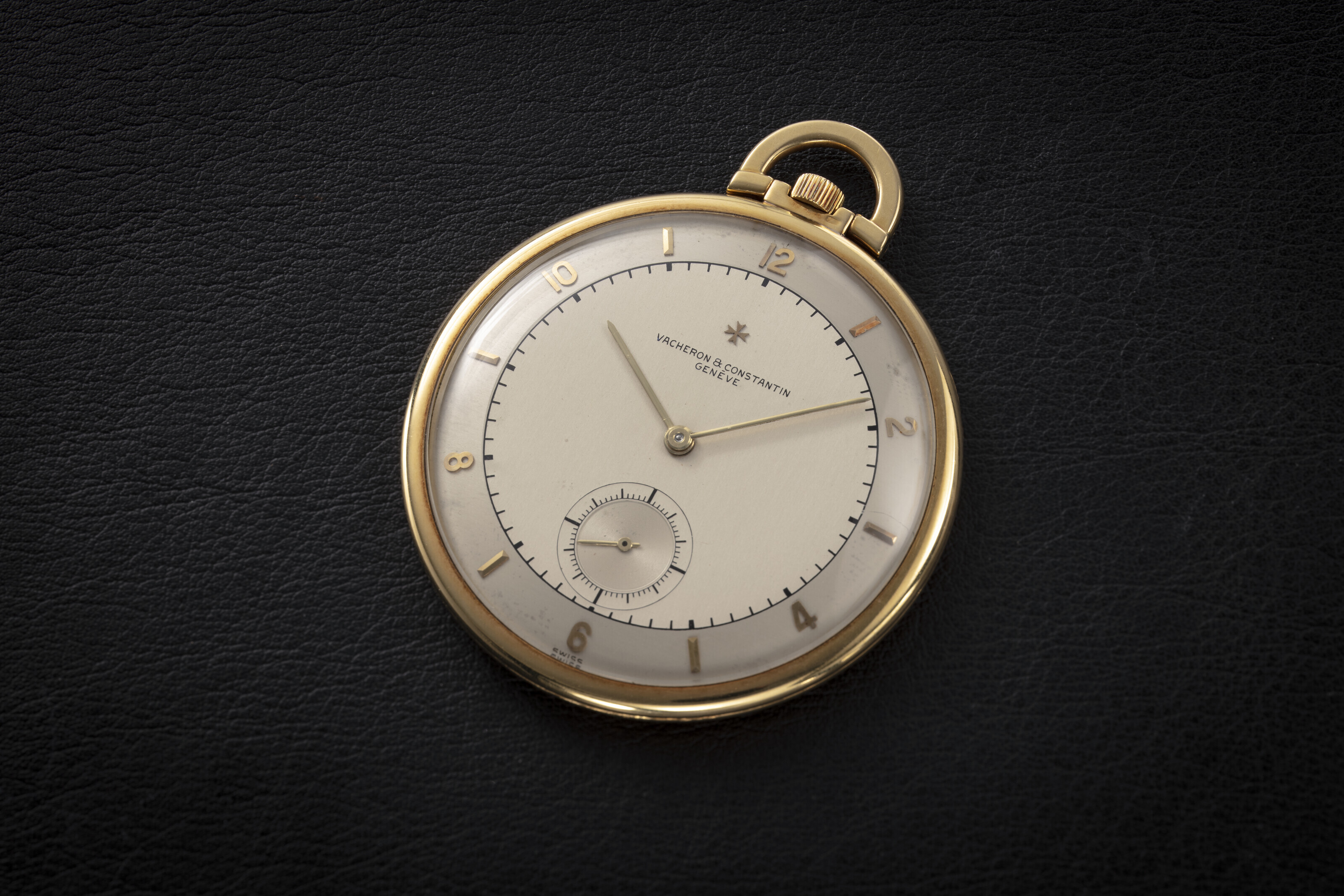 VACHERON CONSTANTIN REF. 4247 A GOLD POCKET WATCH WITH SECTOR