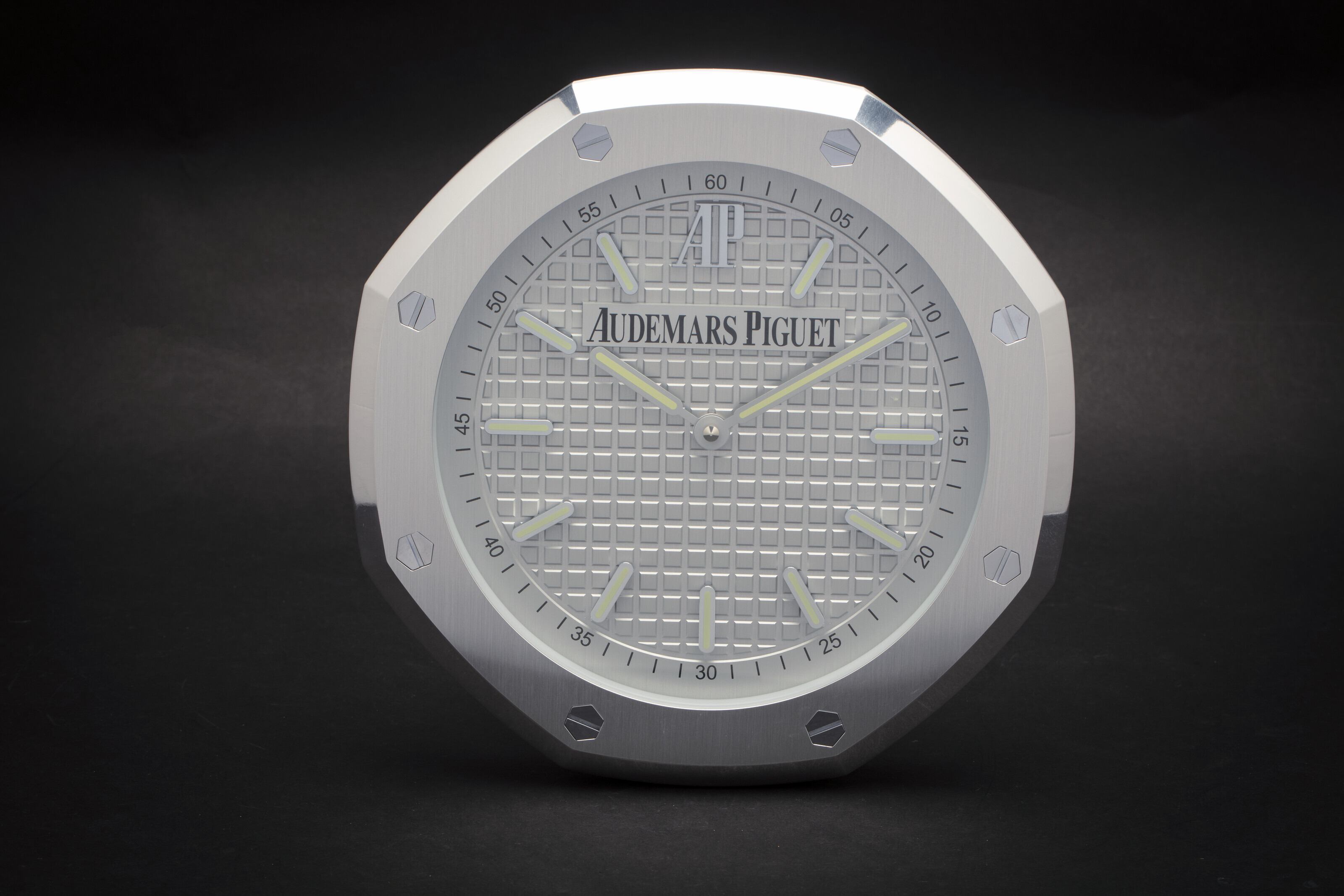 AUDEMARS PIGUET, STEEL BOUTIQUE WALL CLOCK, Christie’s