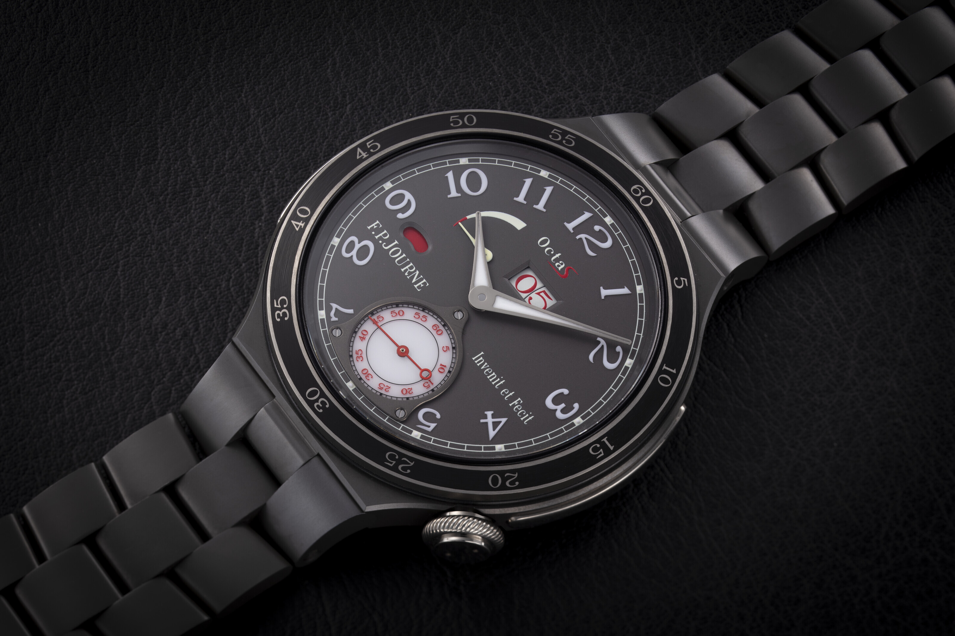 F.P. JOURNE, LINESPORT OCTA SPORT, A TITANIUM AUTOMATIC WRISTWATCH