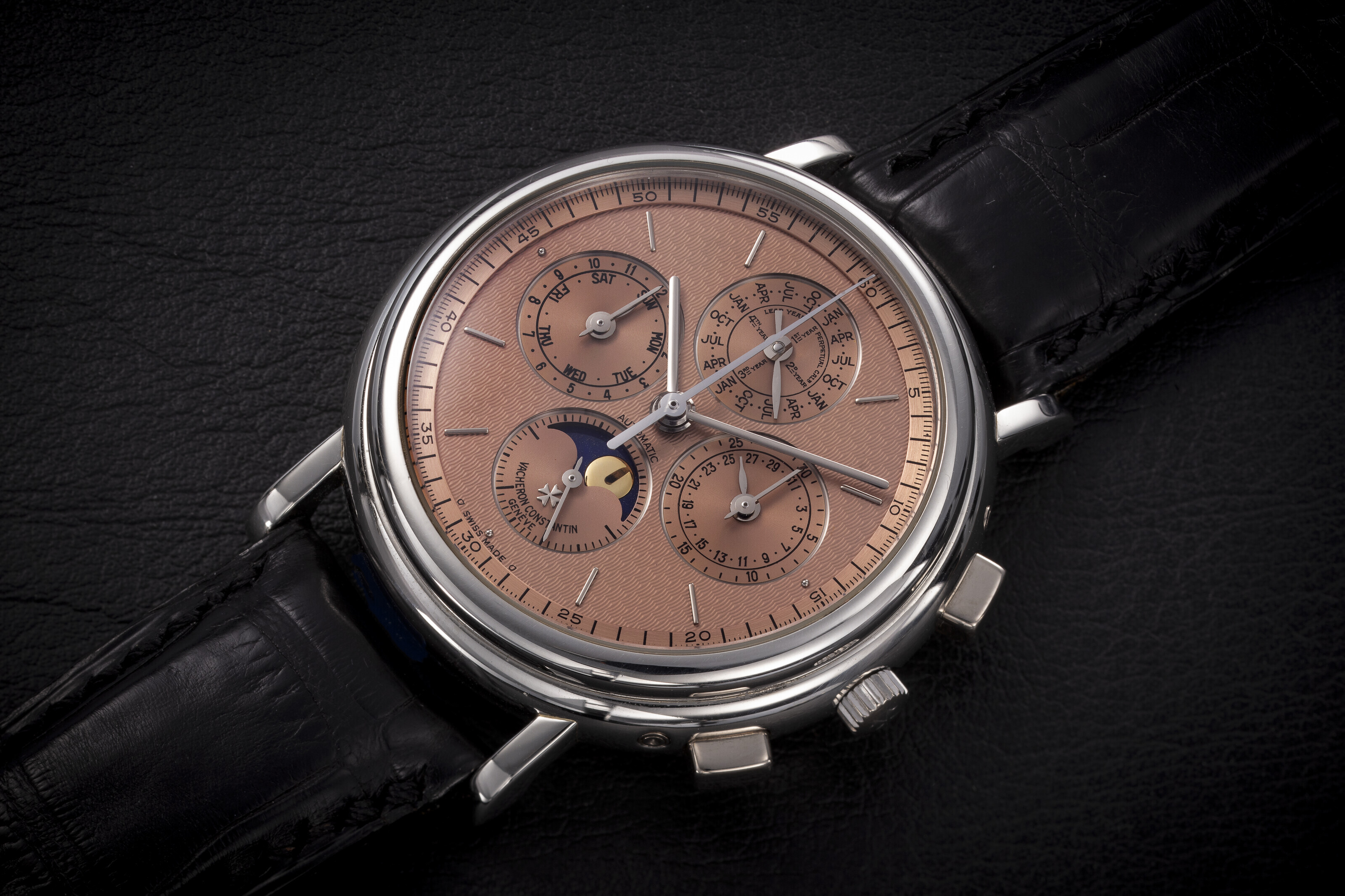 VACHERON CONSTANTIN, PATRIMONY REF. 49005/000P, A FINE PLATINUM ...