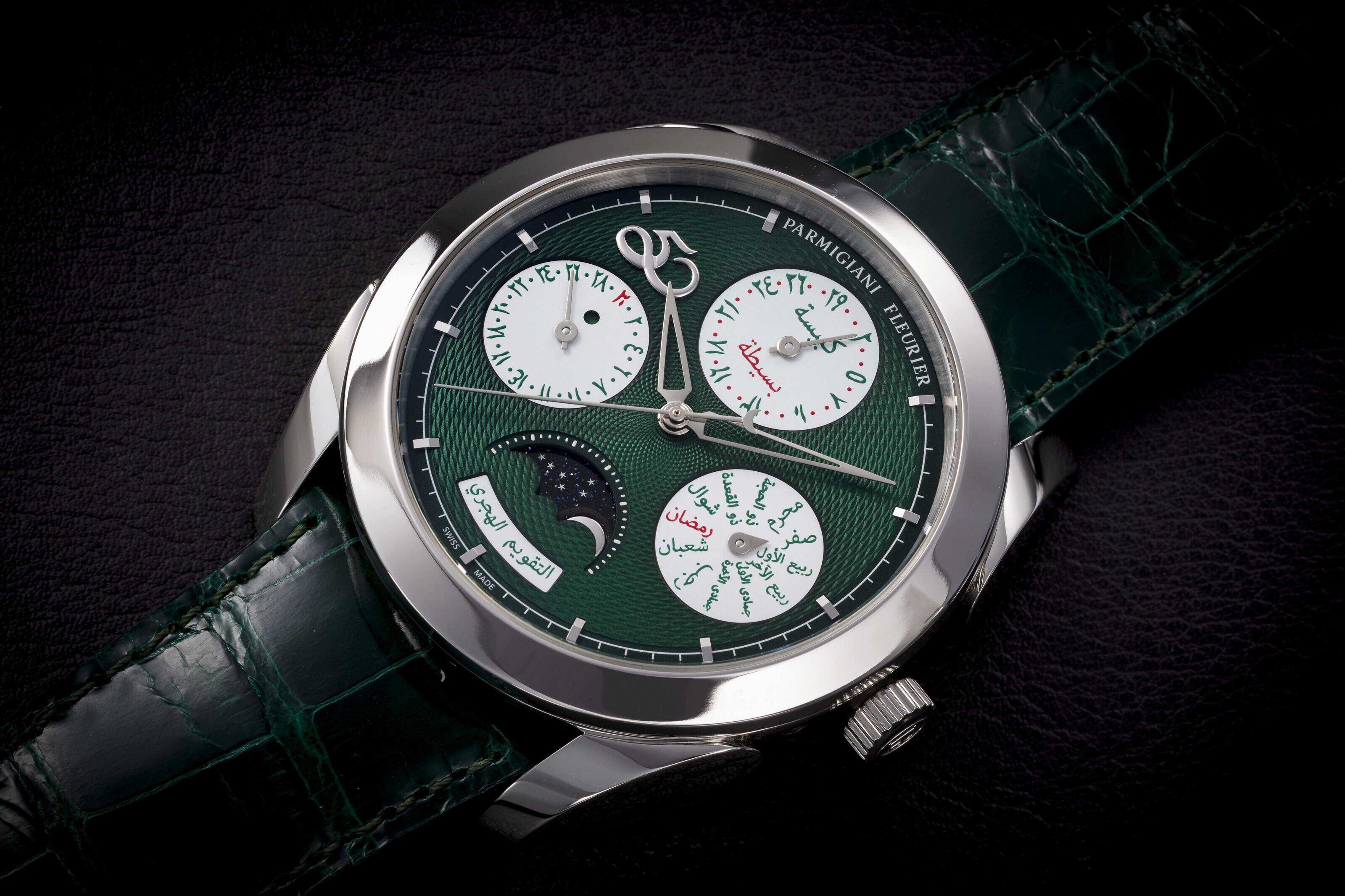 PARMIGIANI FLEURIER, A UNIQUE PLATINUM TONDA HIJRI ISLAMIC