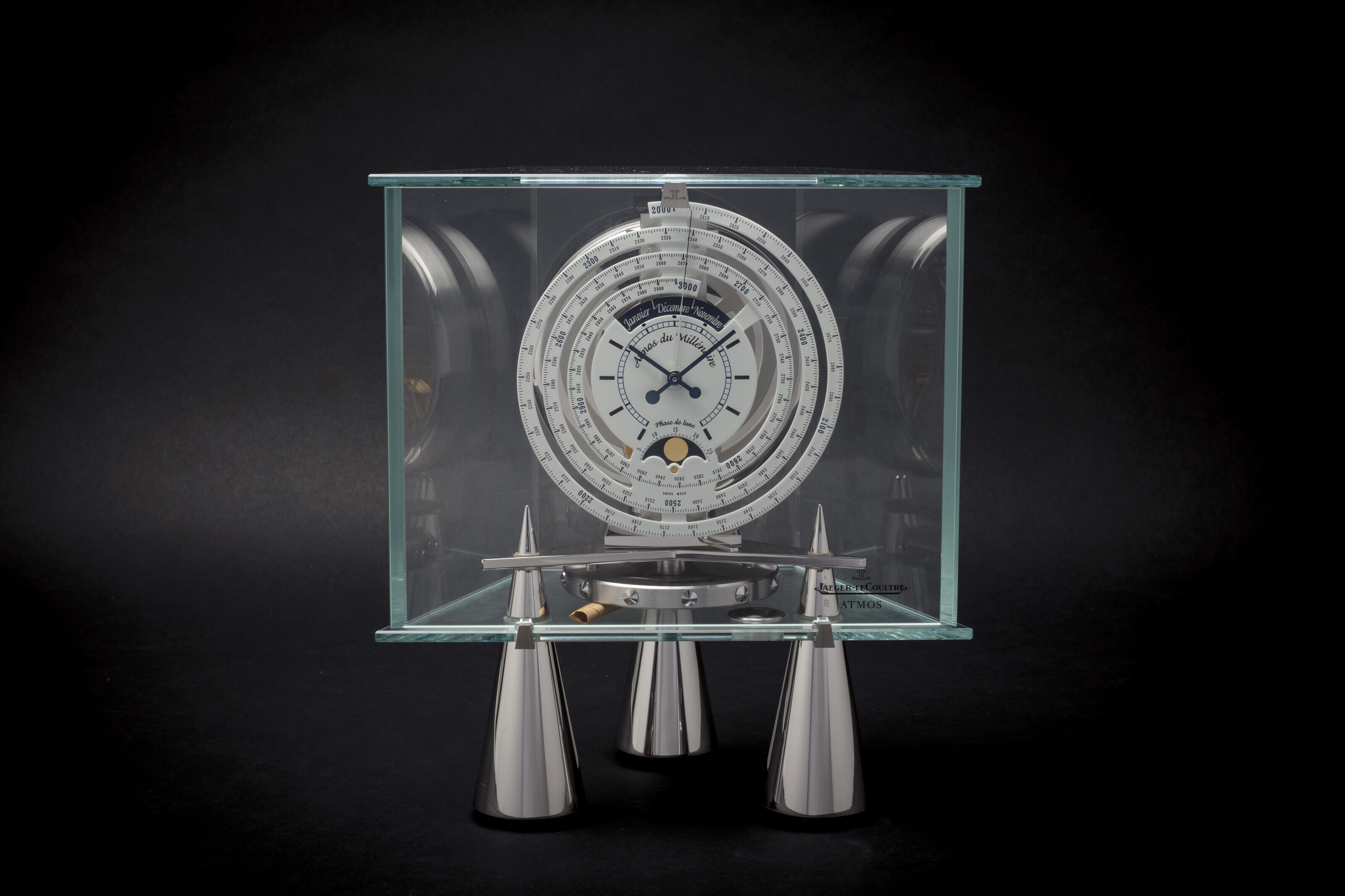 JAEGER-LECOULTRE, REF. 556.130.3, ATMOS DU MILLENAIRE ATLANTIS, A