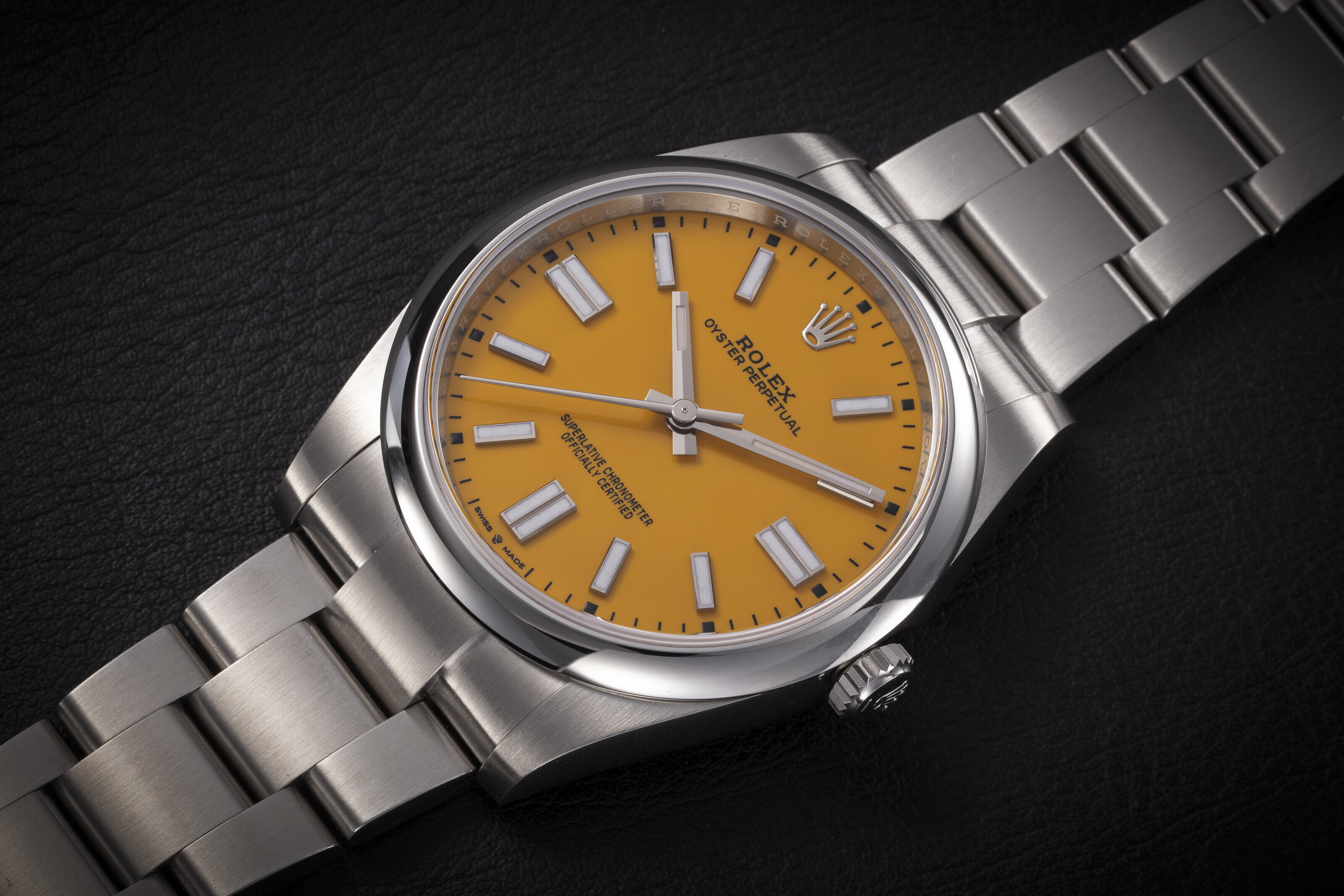 ROLEX, DAYTONA REF. 116518, GOLD AUTOMATIC CHRONOGRAPH WITH MOTHER