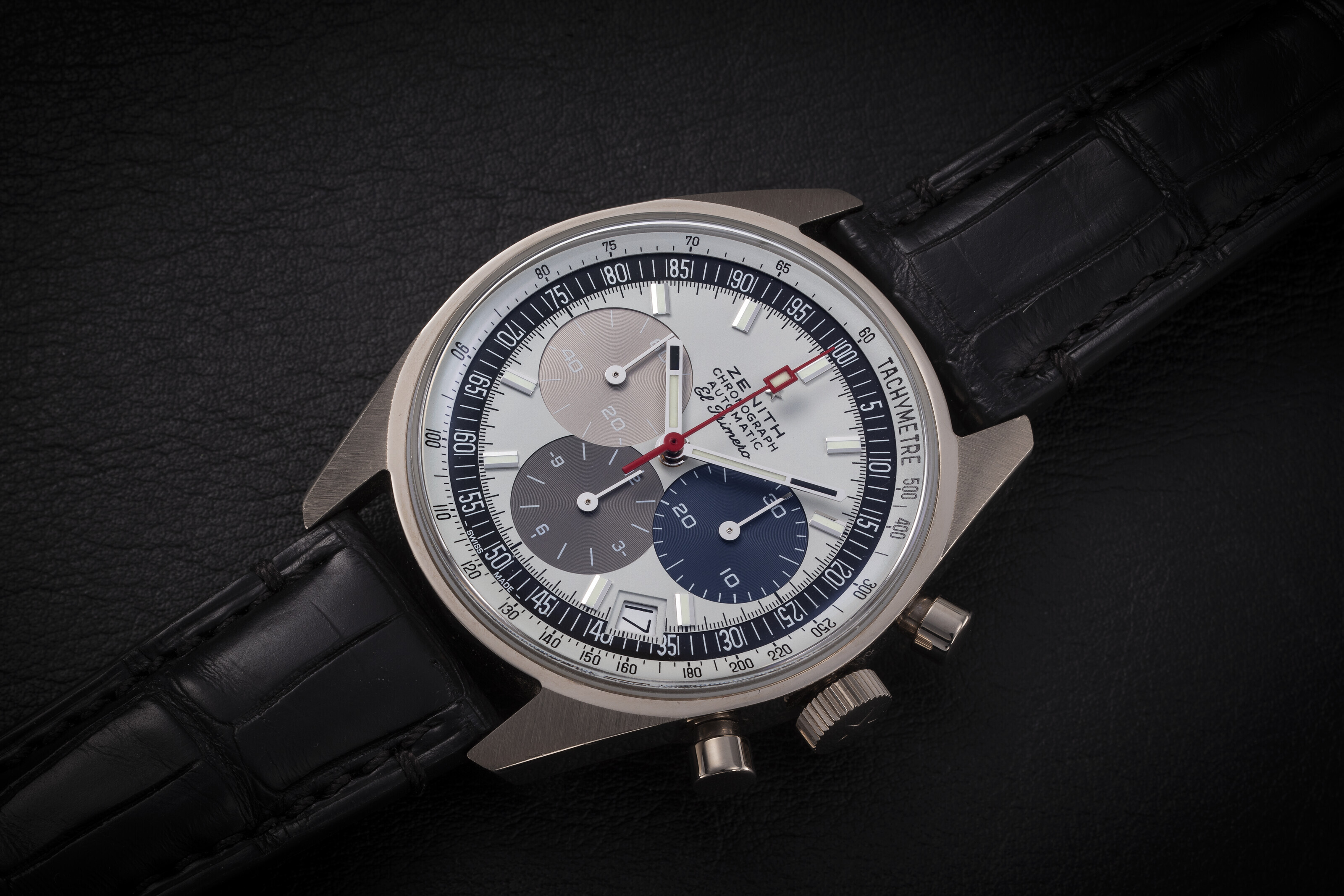 ZENITH, EL PRIMERO A386 REVIVAL, A GOLD LIMITED EDITION CHRONOGRAPH