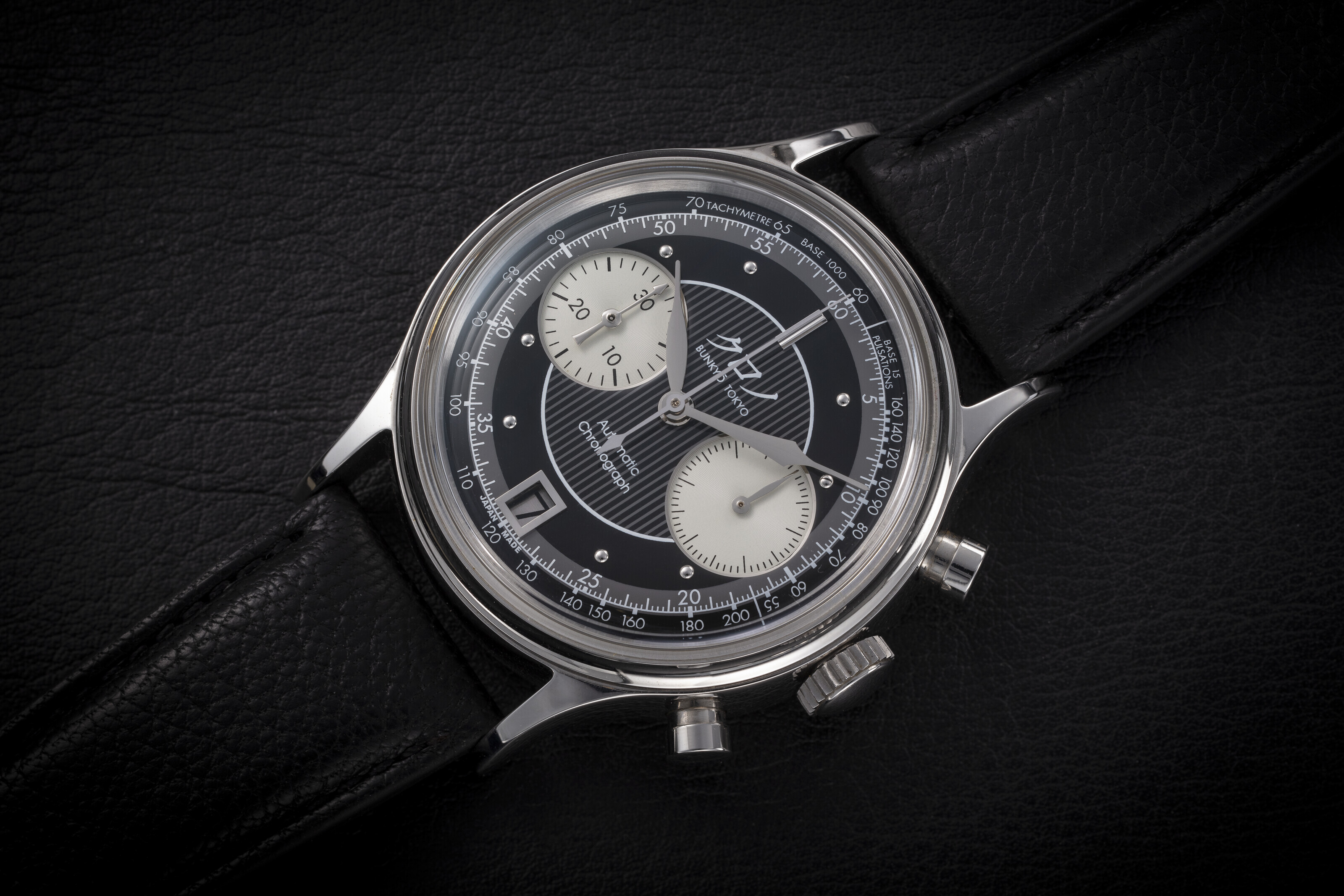 KURONO TOKYO, CHRONOGRAPH 1, AN ATTRACTIVE LIMITED EDITION STEEL
