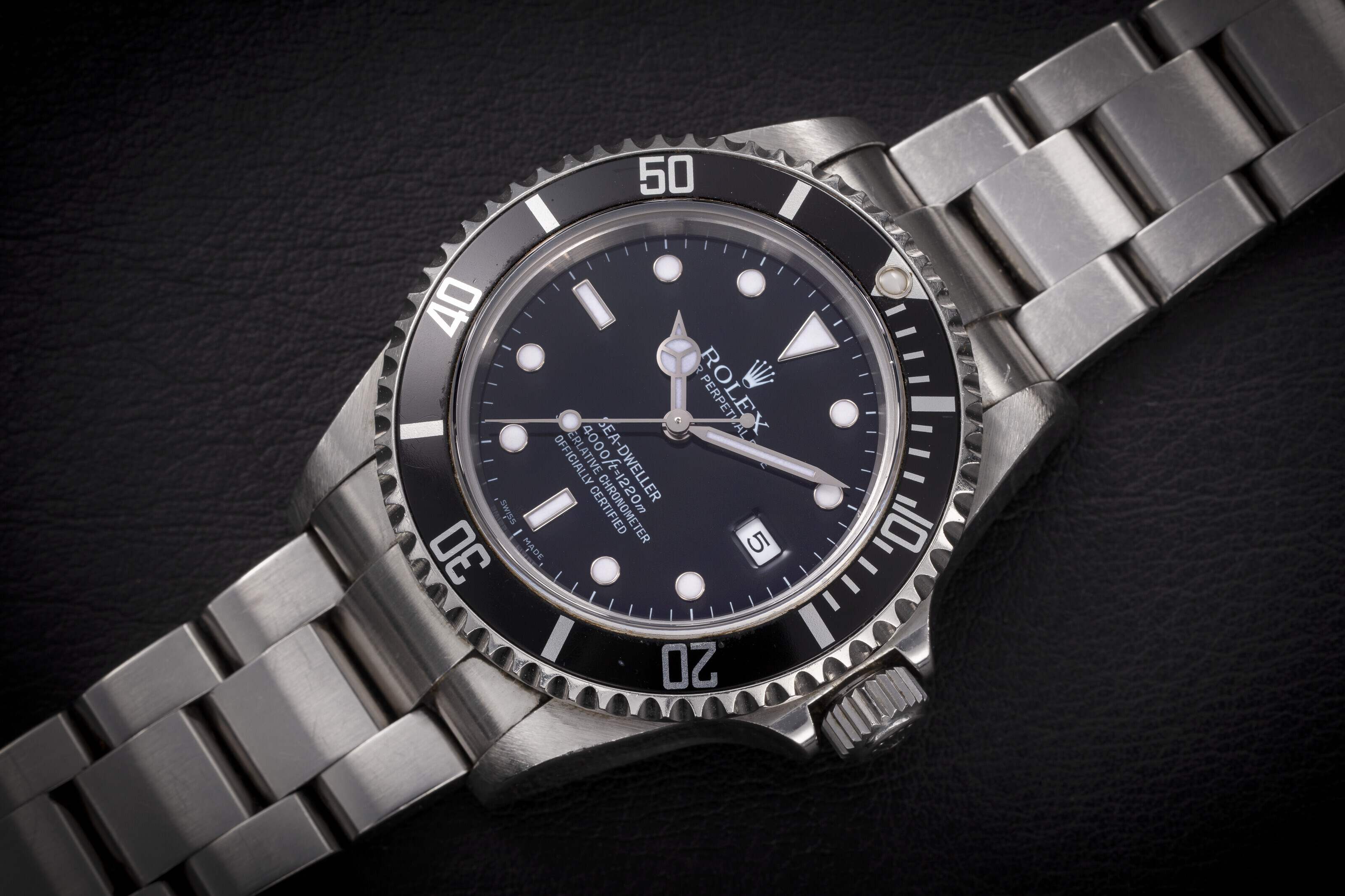 ROLEX SEA DWELLER REF. 16600 A STEEL AUTOMATIC DIVER S